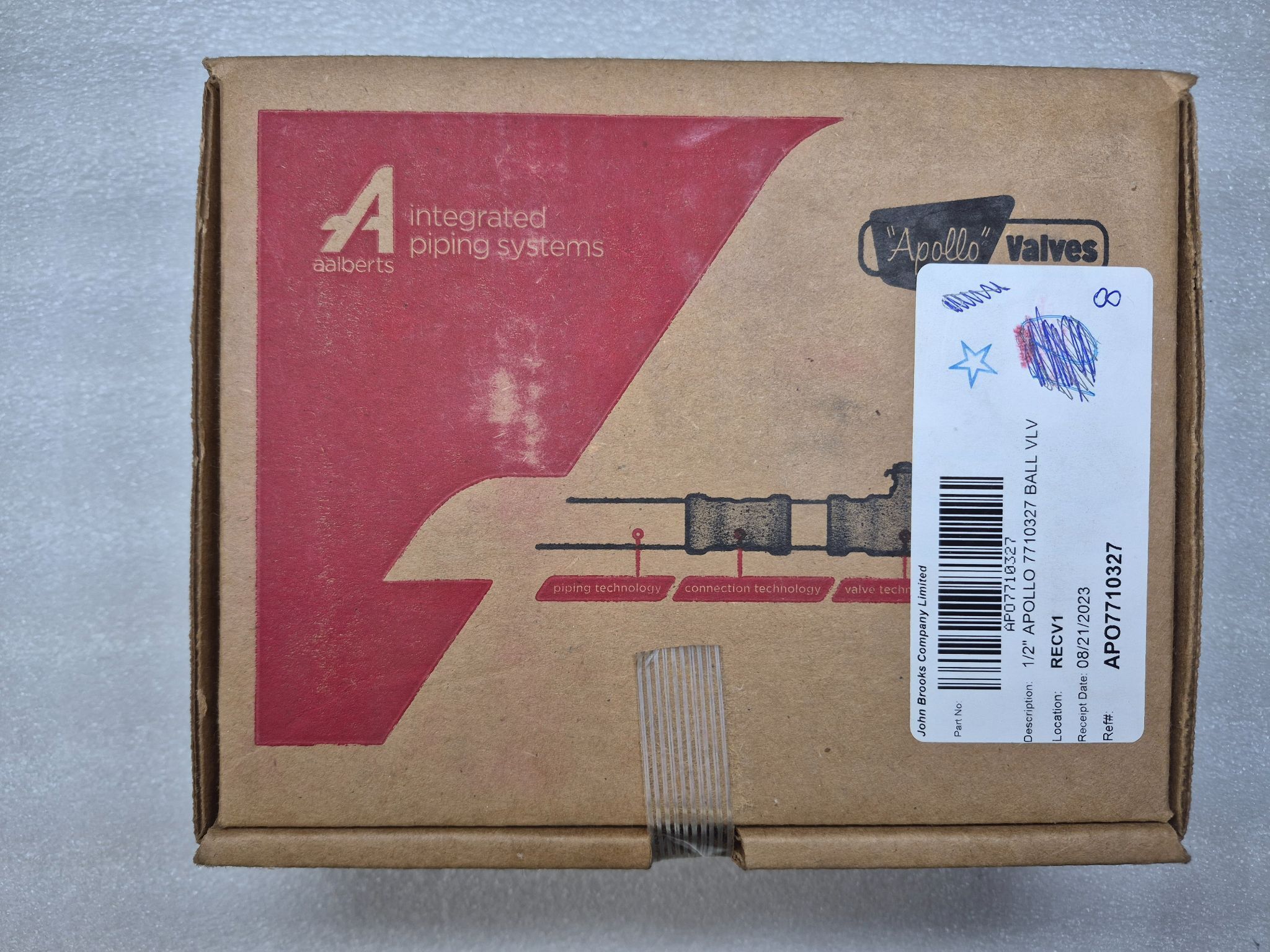 APOLLO VALVES 77-103-27 Bronze Ball Valve NEW 2