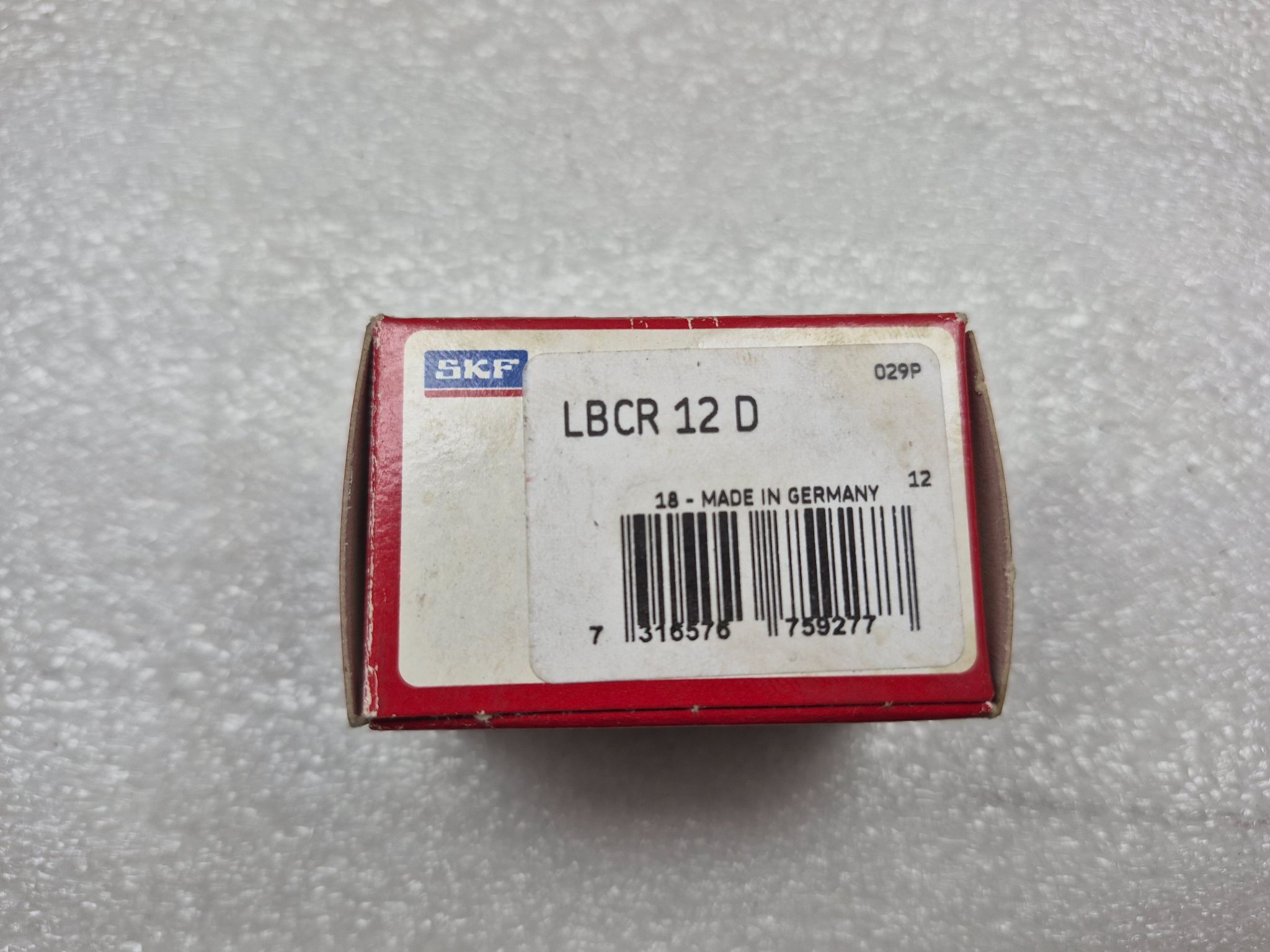 SKF LBCR 12 D Linear Ball Bearing 12 mm ID x 22 mm OD NEW 2