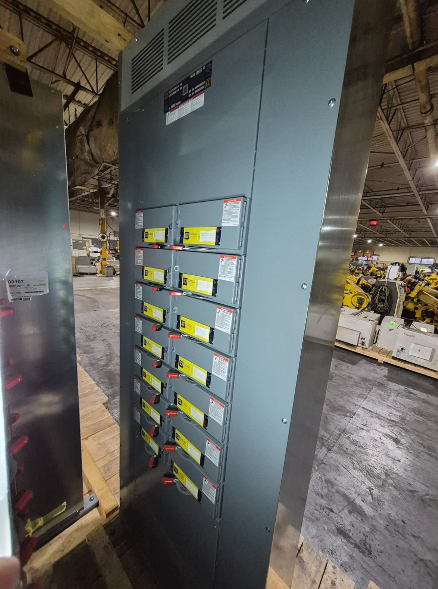 SQUARE D 800A QMB Panelboard 480Y/277V (14X100A) NEW 0