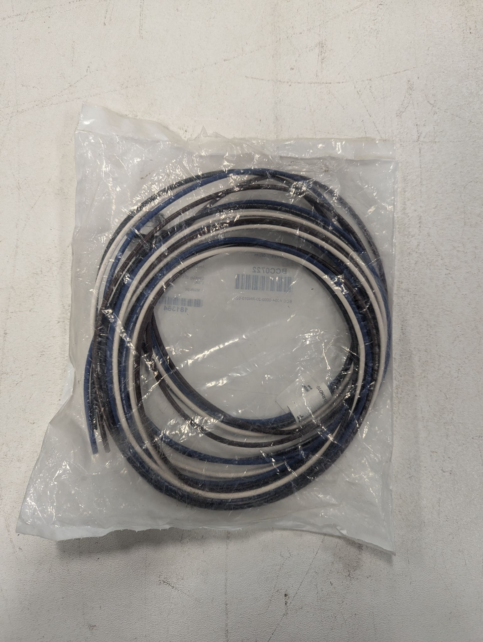BALLUFF BCC A354‑0000‑20‑RN010‑020 7/8" Male 4-Pin Receptacle Cable BCC0722 (2m) NEW 1