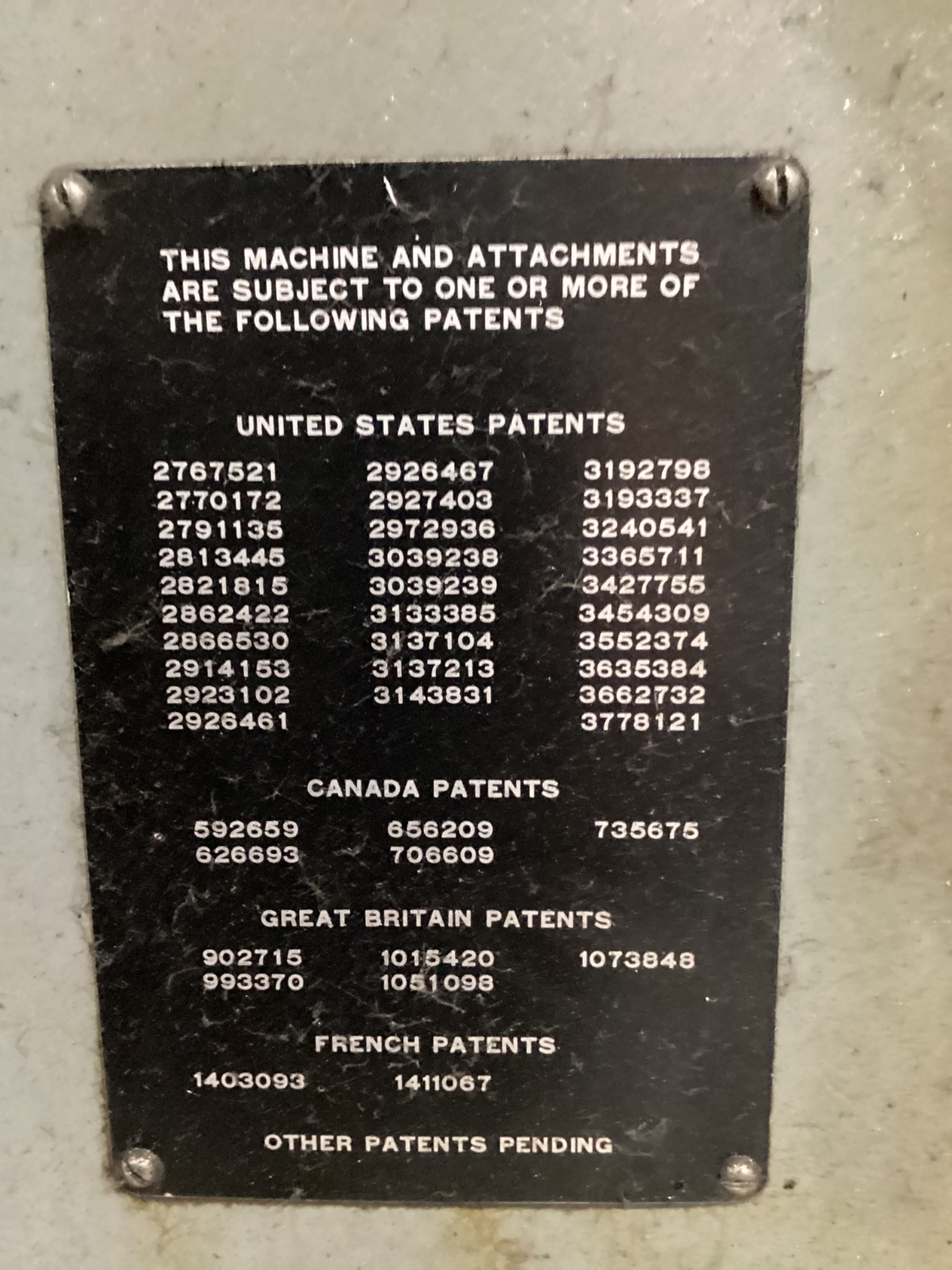 Brown & Sharpe Surface Grinder USED 12