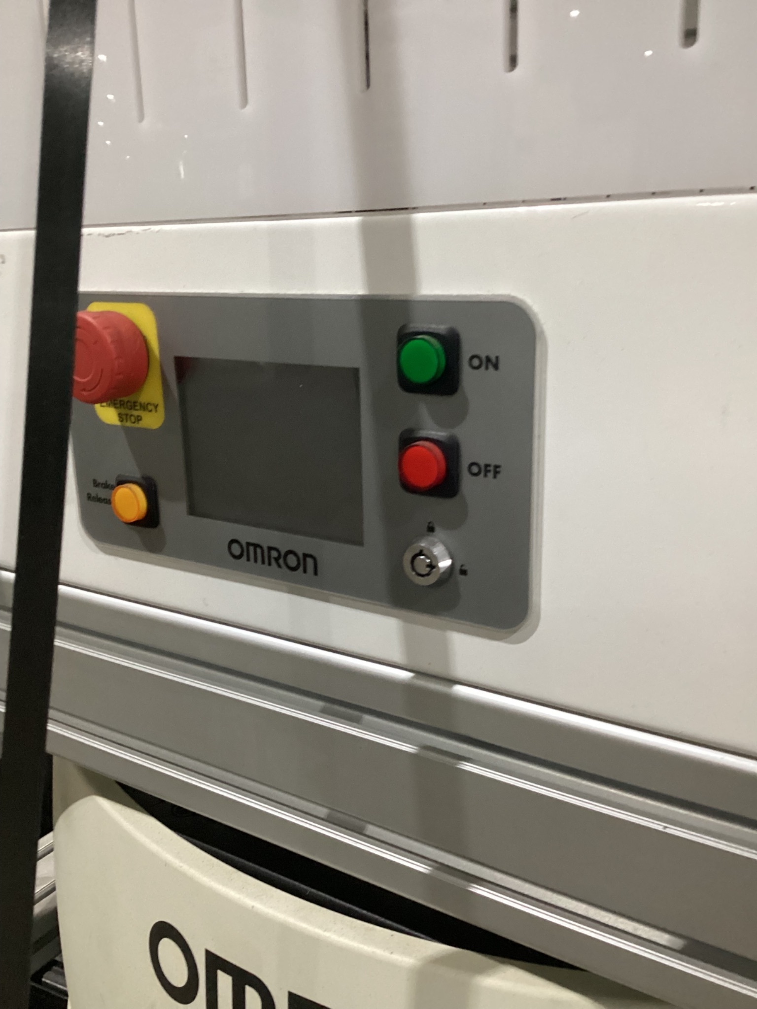 Omron LD-90X Autonomous Mobile Robot with Conveyor Transfer Module USED 6