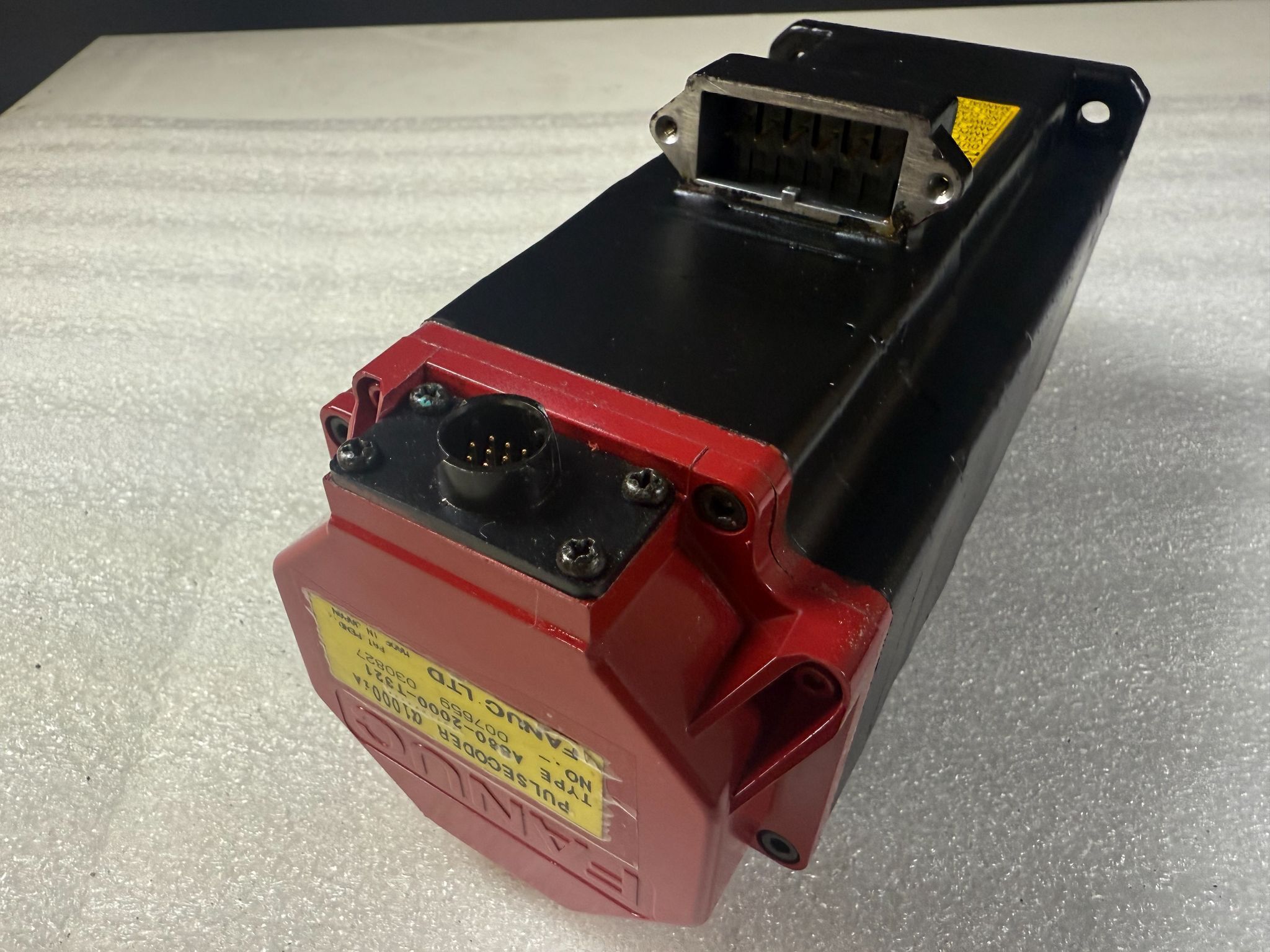 FANUC A06B‑0216‑B500#0100 Alpha 4/5000HVis AC Servo Motor USED / REPAIRED 2