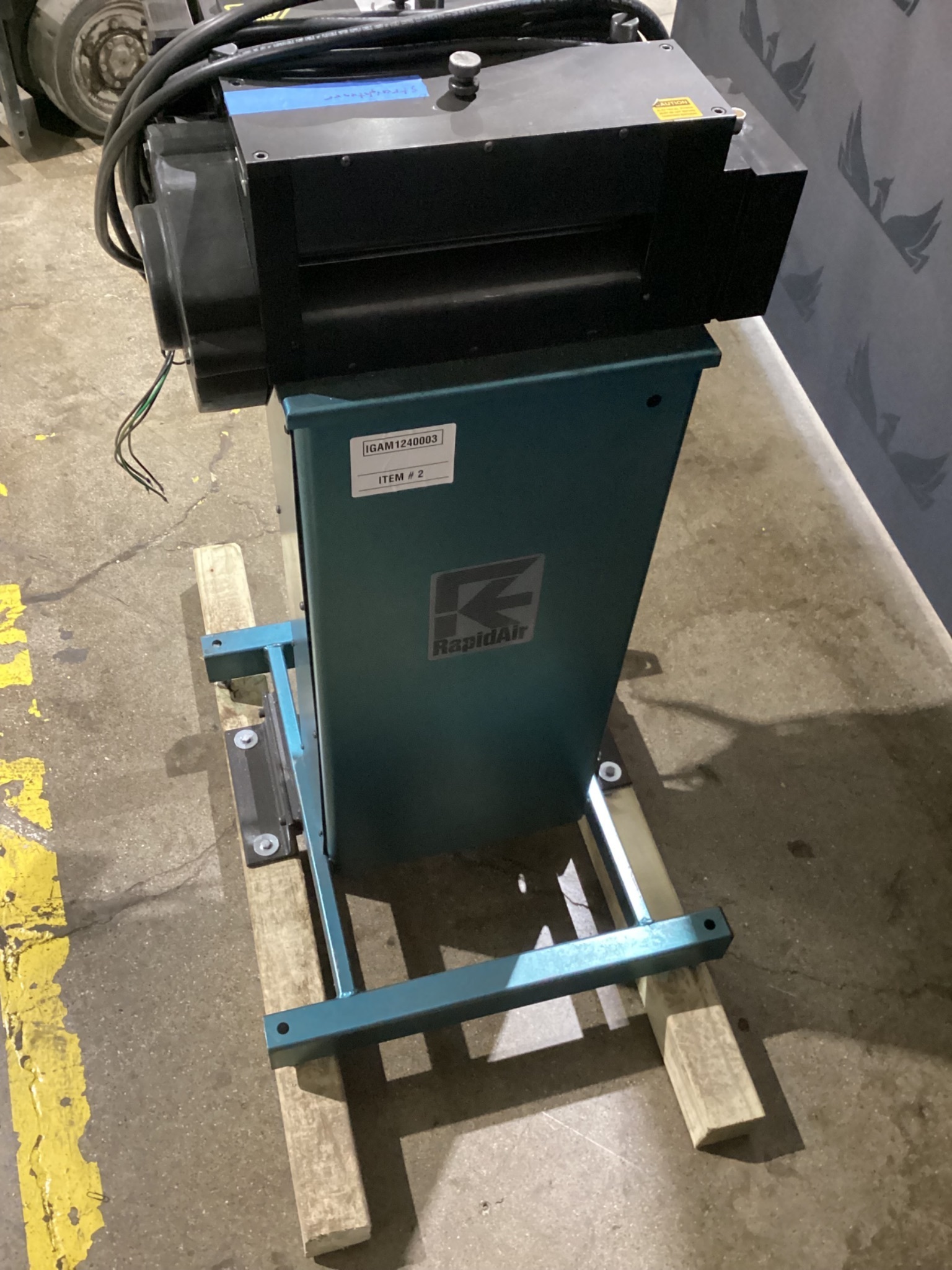RAPID AIR SBX12 0.004" - 0.060" Sheet and Strip Straightener USED 5