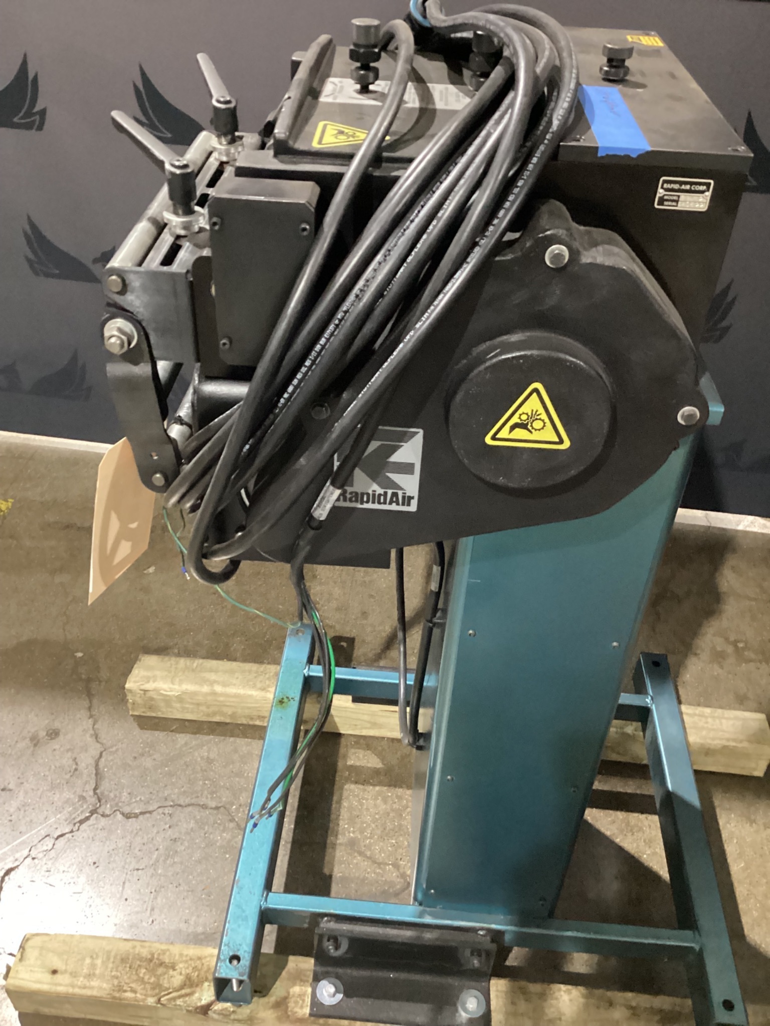 RAPID AIR SBX12 0.004" - 0.060" Sheet and Strip Straightener USED 7