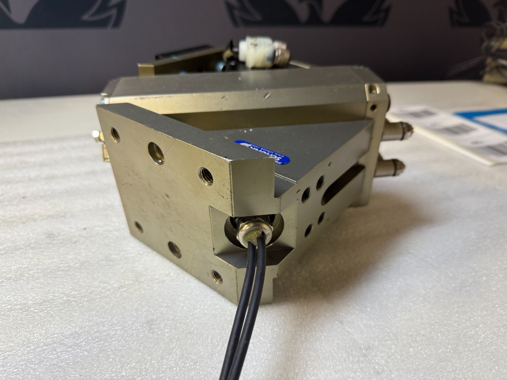 SCHUNK 30029863 PSK 40‑N/1 V Swivel Head Assembly USED 3