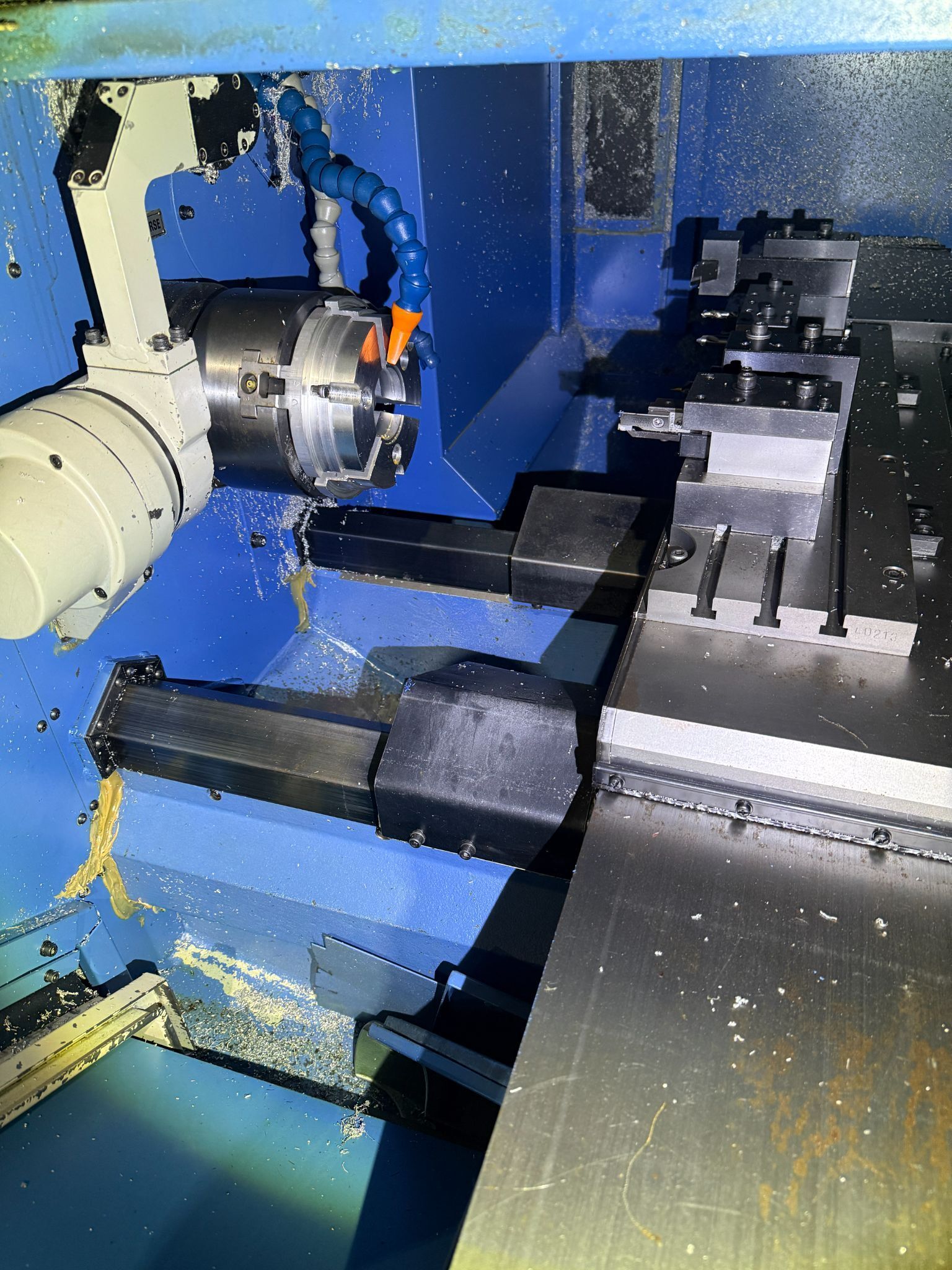1996 HYUNDAI HIT-8G CNC LATHE - USED 2