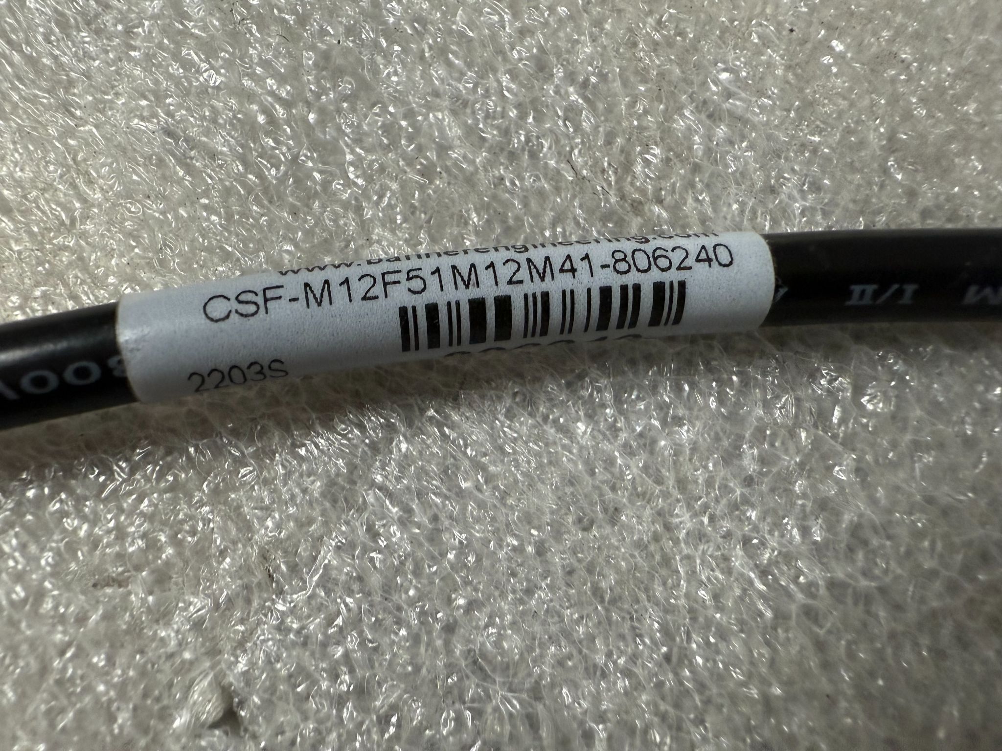 BANNER CSF-M12F51M12M41 Splitter Cable 806240 NEW 2