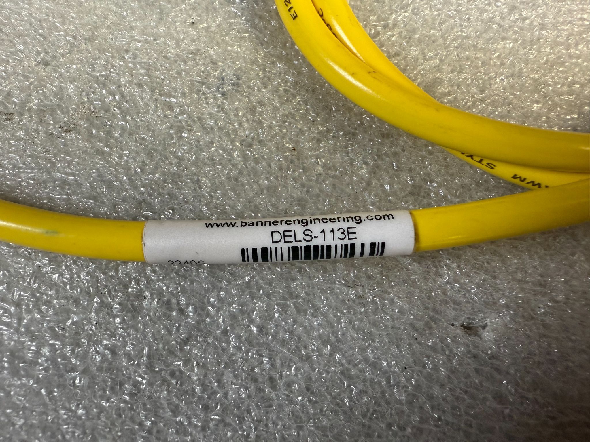BANNER DELS-113E Connecting Cable 86945 NEW 2