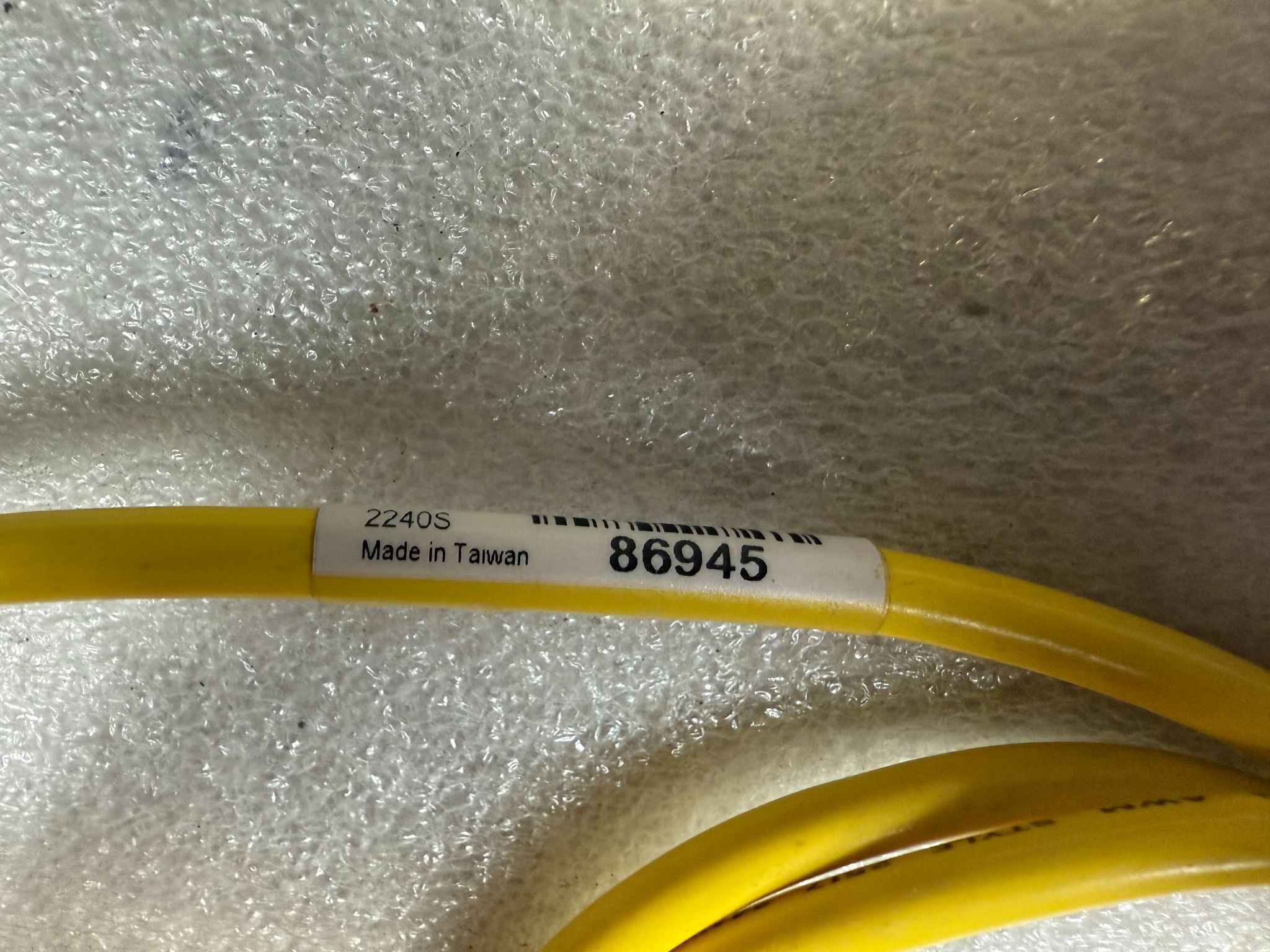 BANNER DELS-113E Connecting Cable 86945 NEW 3