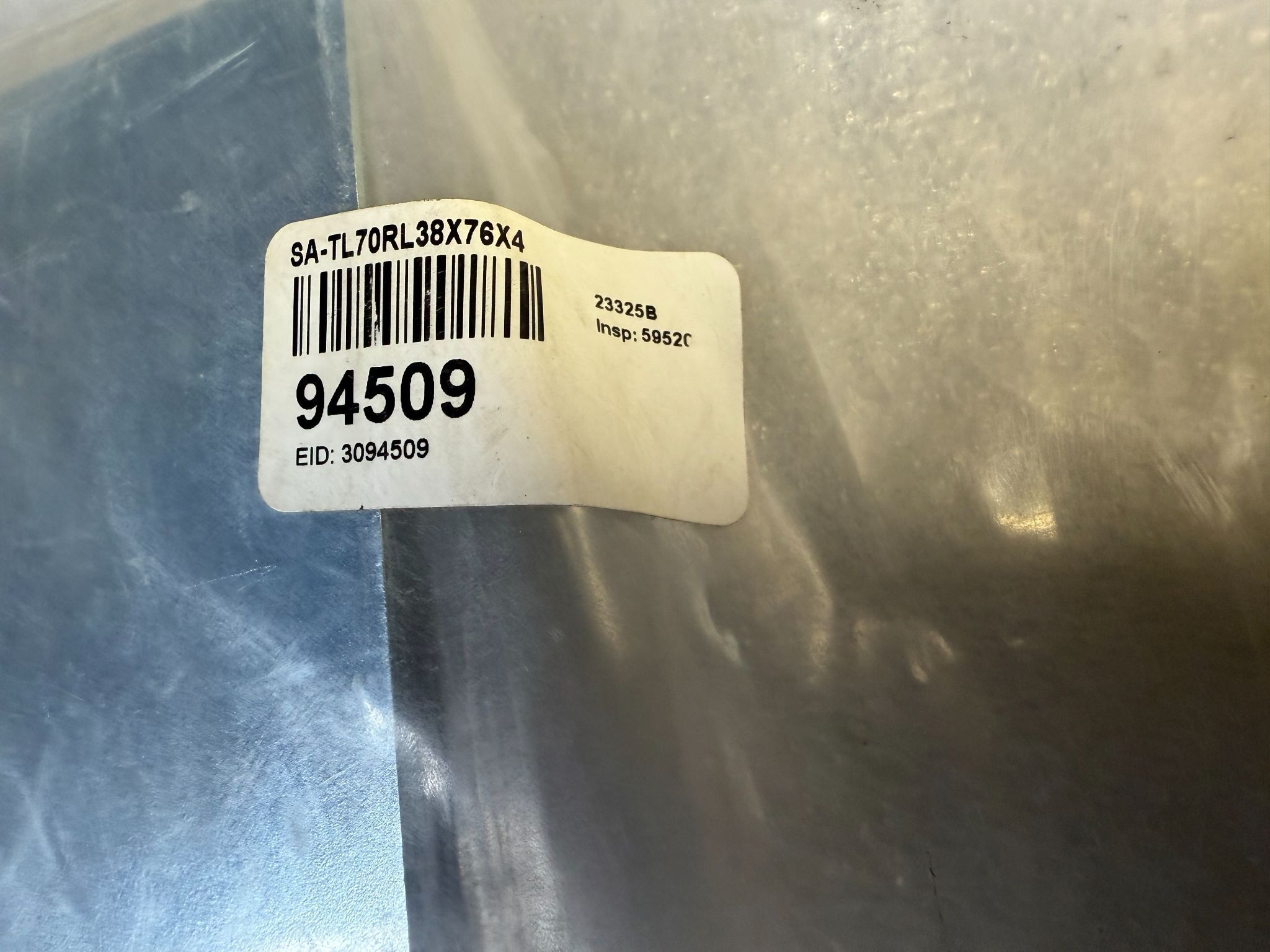BANNER SA-TL70RL38X76X4 TL70 Right-Angle Mounting Bracket 94509 NEW 1