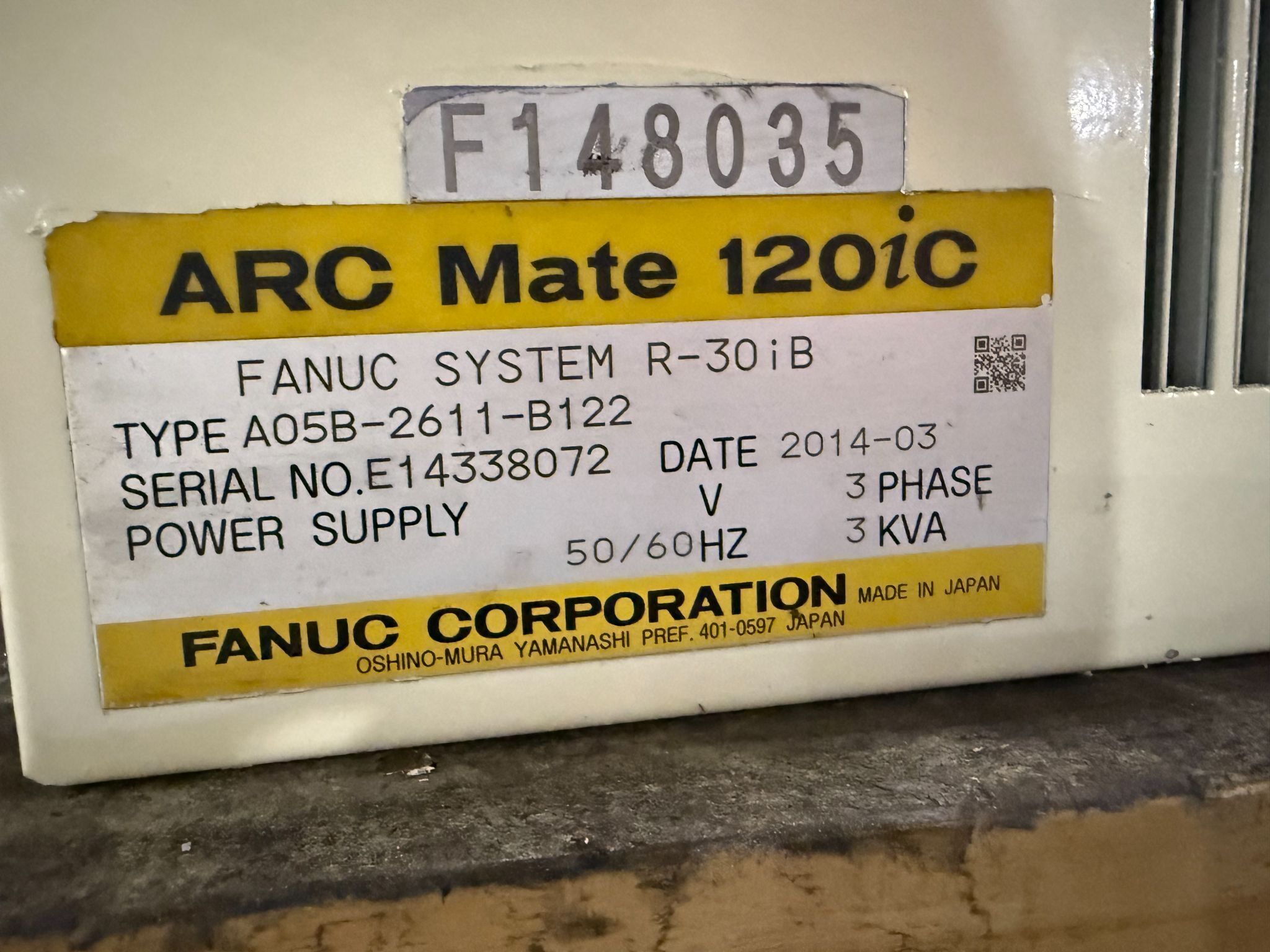FANUC ArcMate 120iC Complete with R-30iB Controller REFURBISHED 5