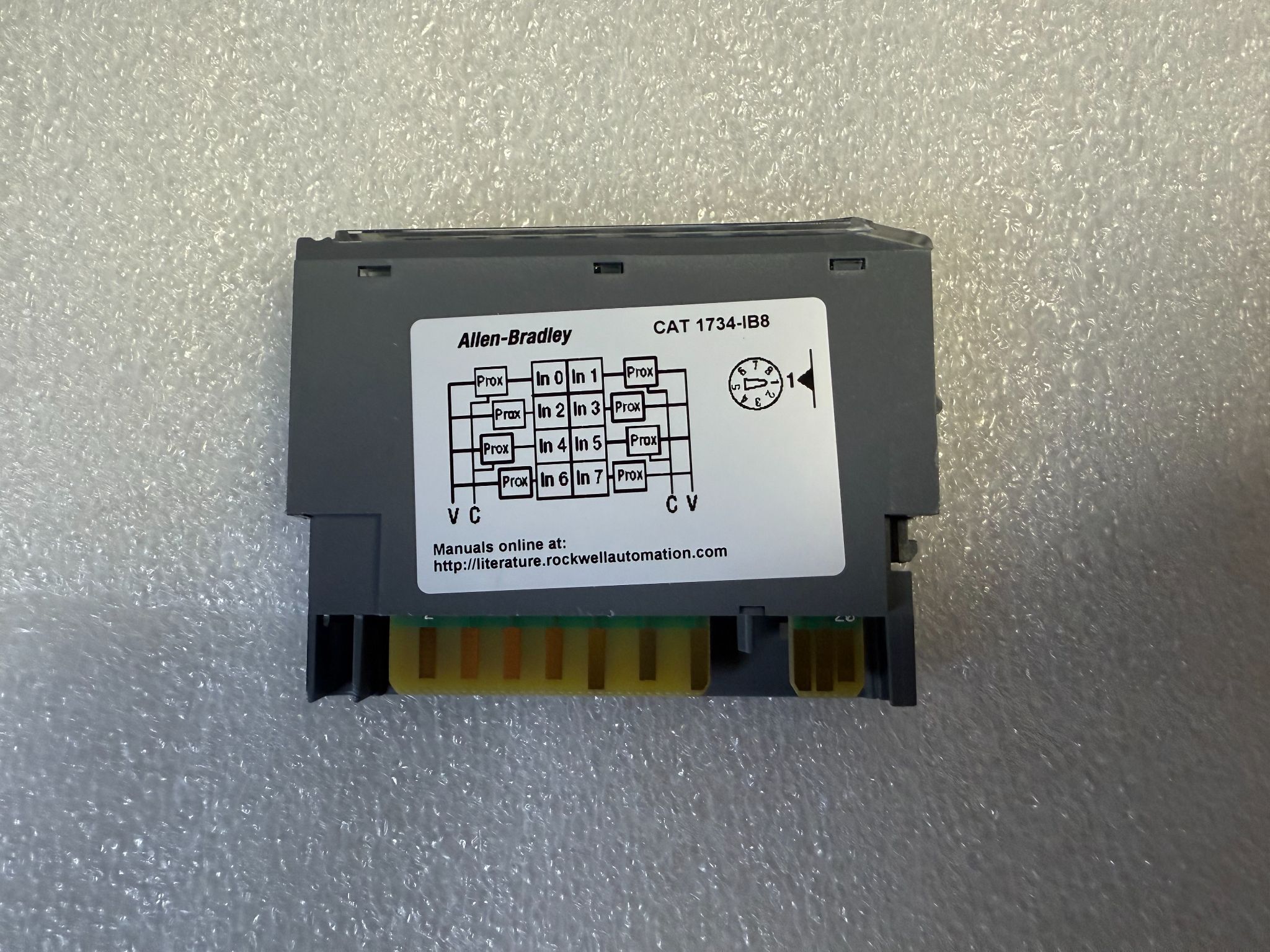 ALLEN BRADLEY 1734-IB8 POINT I/O 8 Point Digital Input Module USED 2