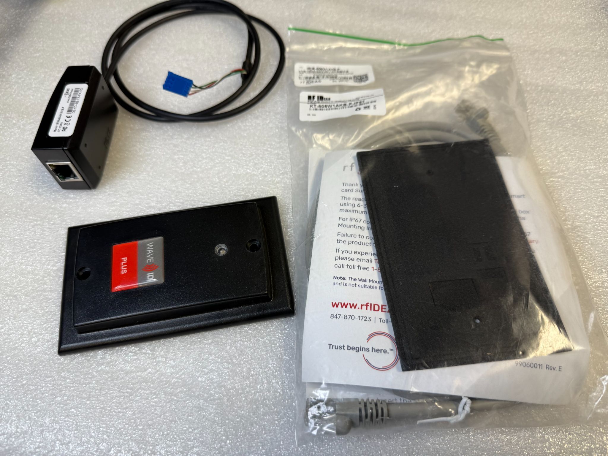 RF IDeas RDR-805W1AKB-P RFID Proximity Reader USED 0