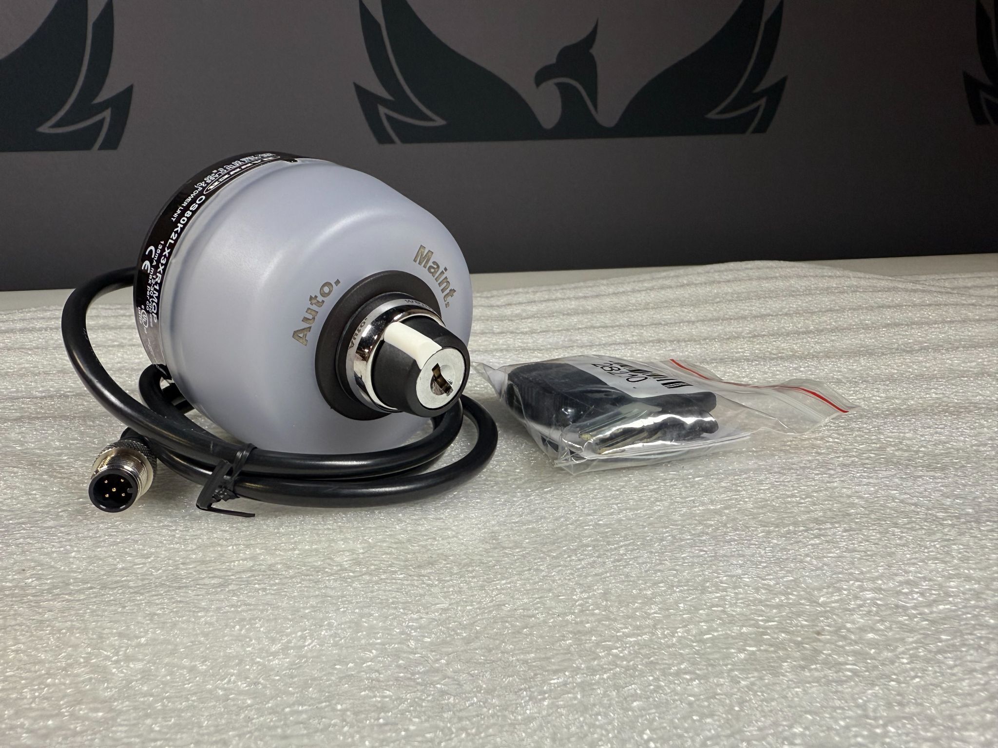 BANNER OS80K2LX3XR1MQP OS80 2-Position Key Switch NEW 0