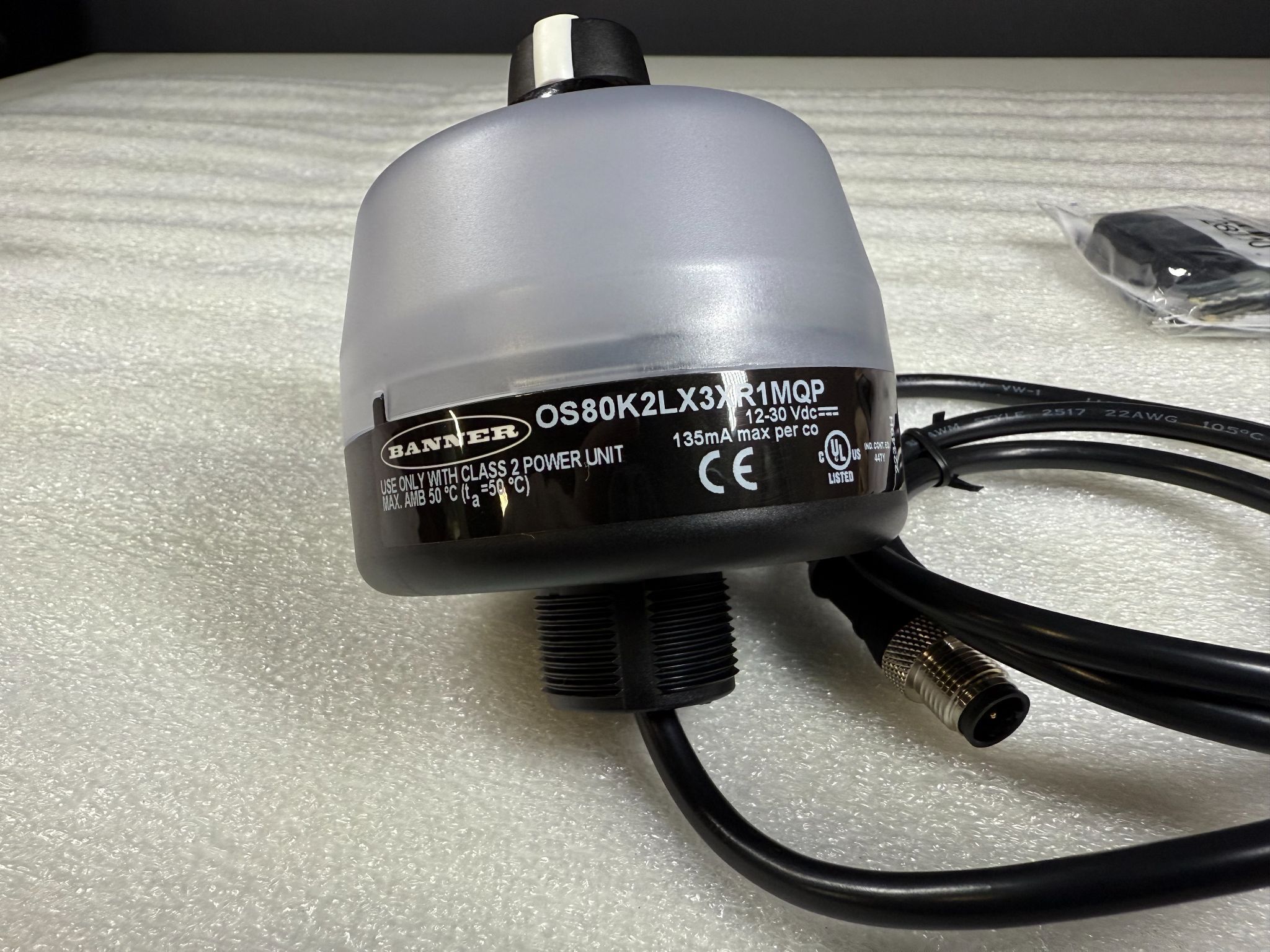 BANNER OS80K2LX3XR1MQP OS80 2-Position Key Switch NEW 2