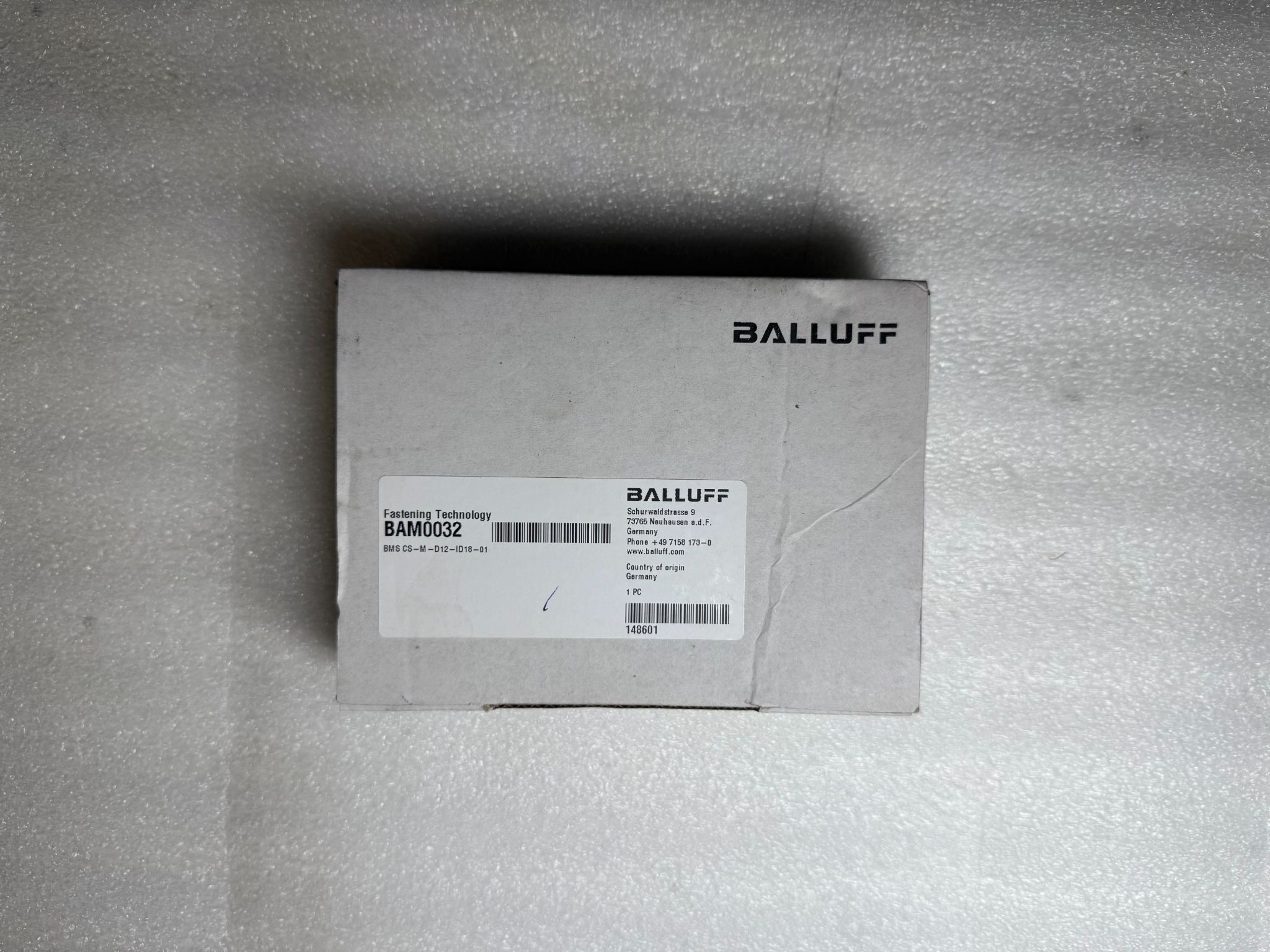BALLUFF BMS CS-M-D12-ID18-01 Sensor Mount BAM0032 NEW 0