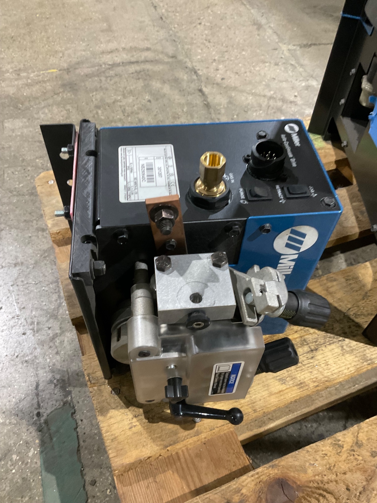 MILLER 907657 Auto-Continuum 500 Welder w/ Cooler & Wire Feeder USED – Low Hours 2