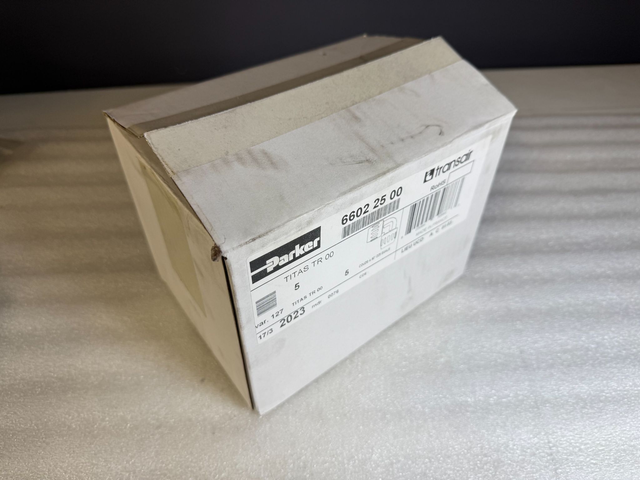 PARKER 6602 25 00 Transair 1" (25mm) 90 Degree Elbow NEW (5-Pack) 1