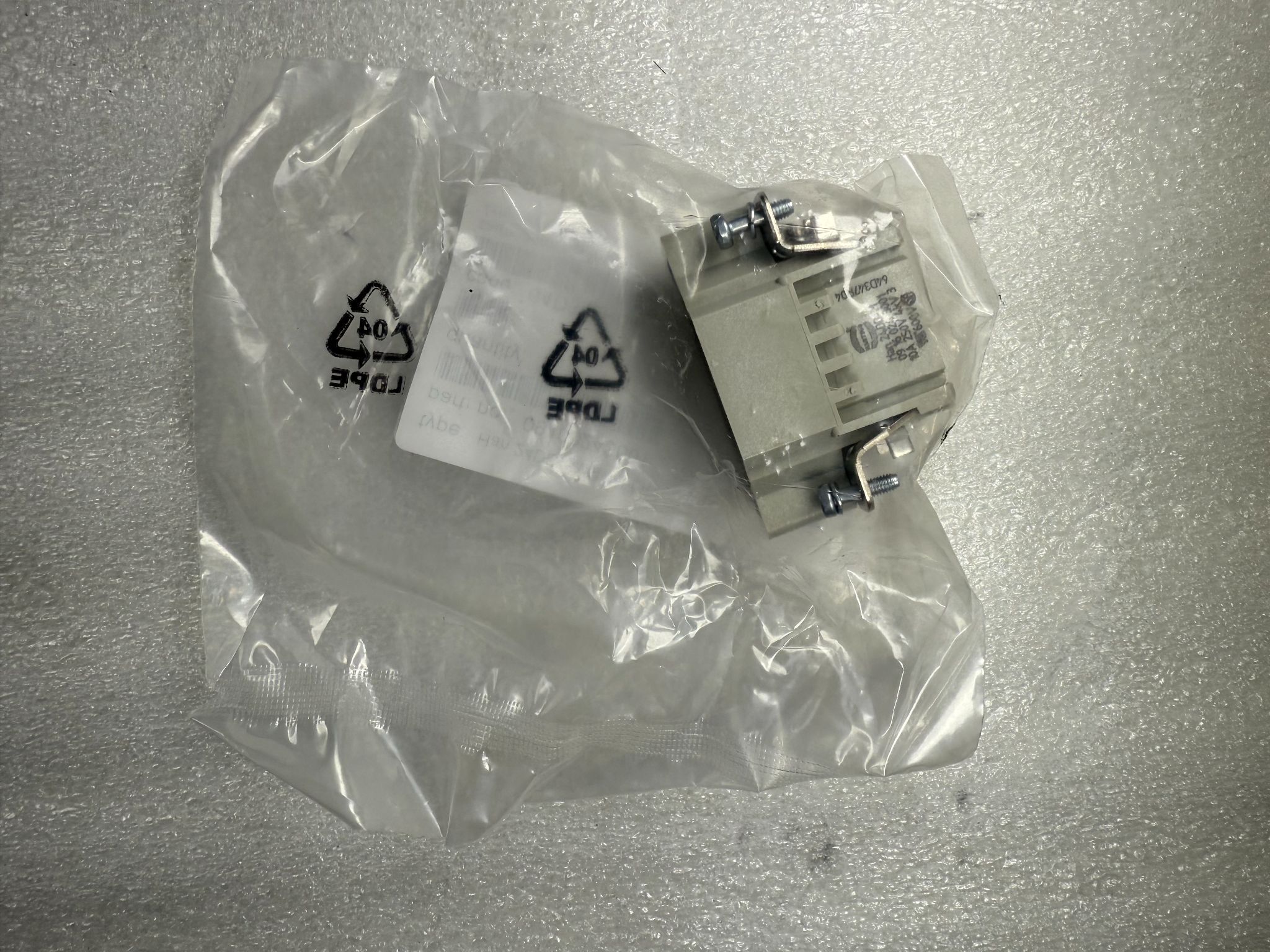HARTING 09160243001 Han 24DD-SMC-MI-CRT 24-Contact Connector NEW 1