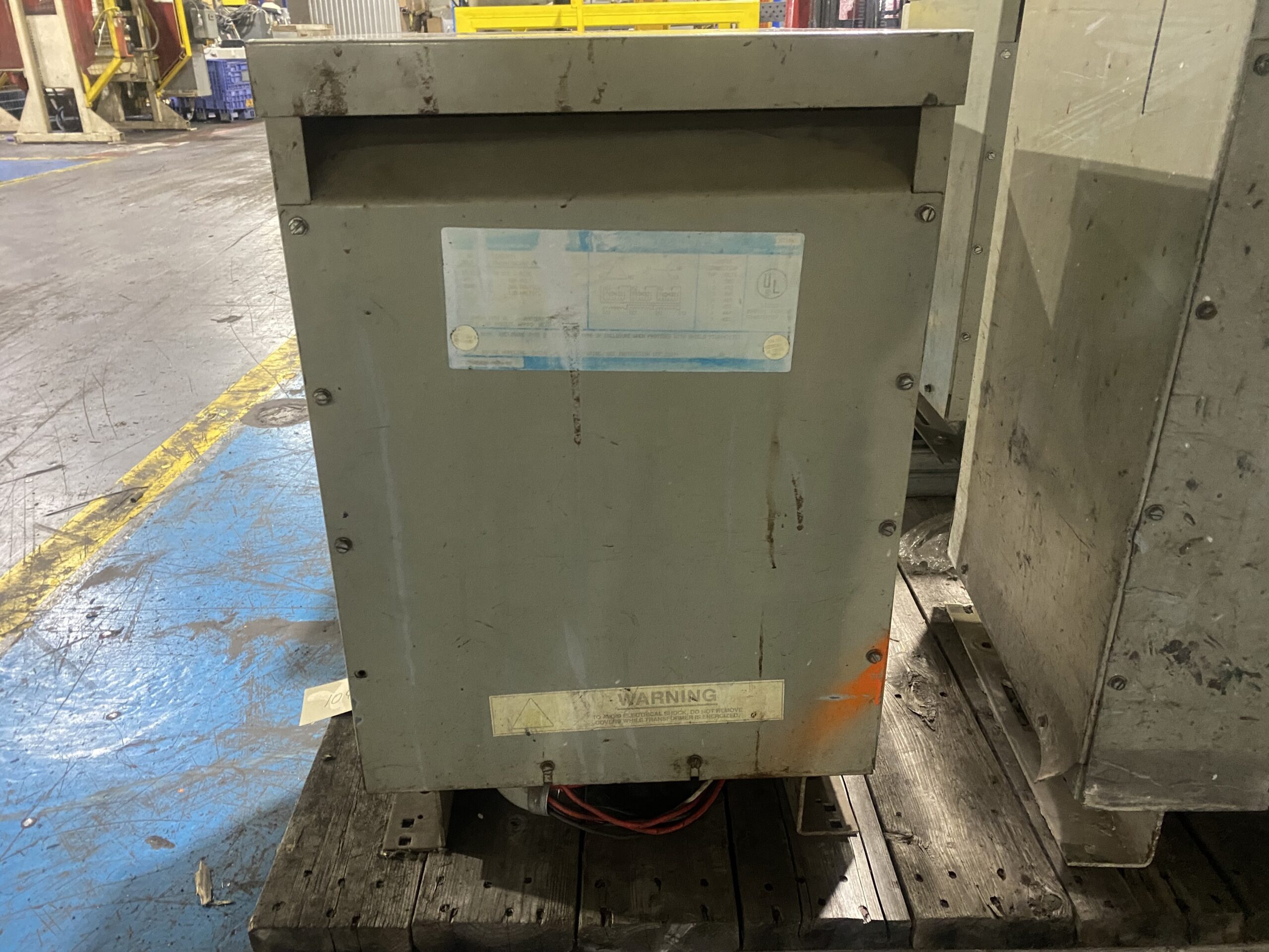 GENERAL ELECTRIC - 9T23B3871 Transformer 480V - 208/120V, 15kVA USED 0