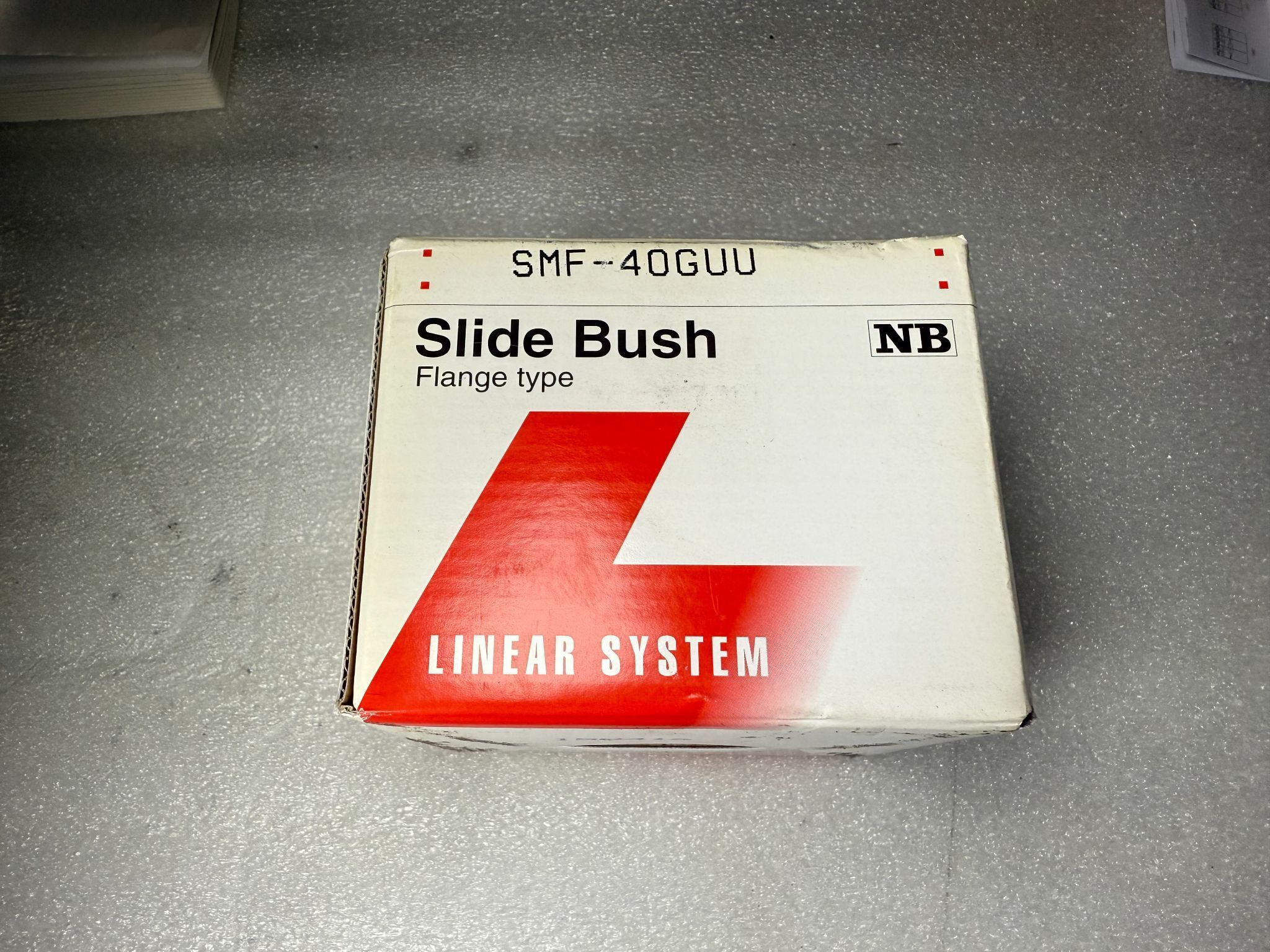 NB SMF-40GUU Flanged Linear Bearing 40 mm ID x 60 mm OD NEW 0