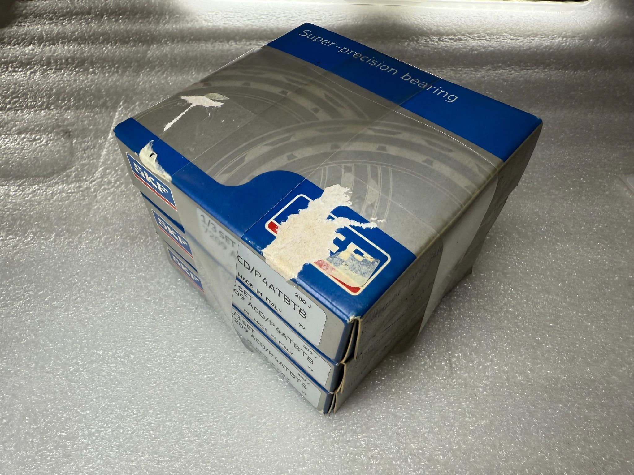 SKF 7209 ACD/P4ATBTB Super Precision Angular Contact Ball Bearing Set 45 mm ID x 85 mm OD NEW 0