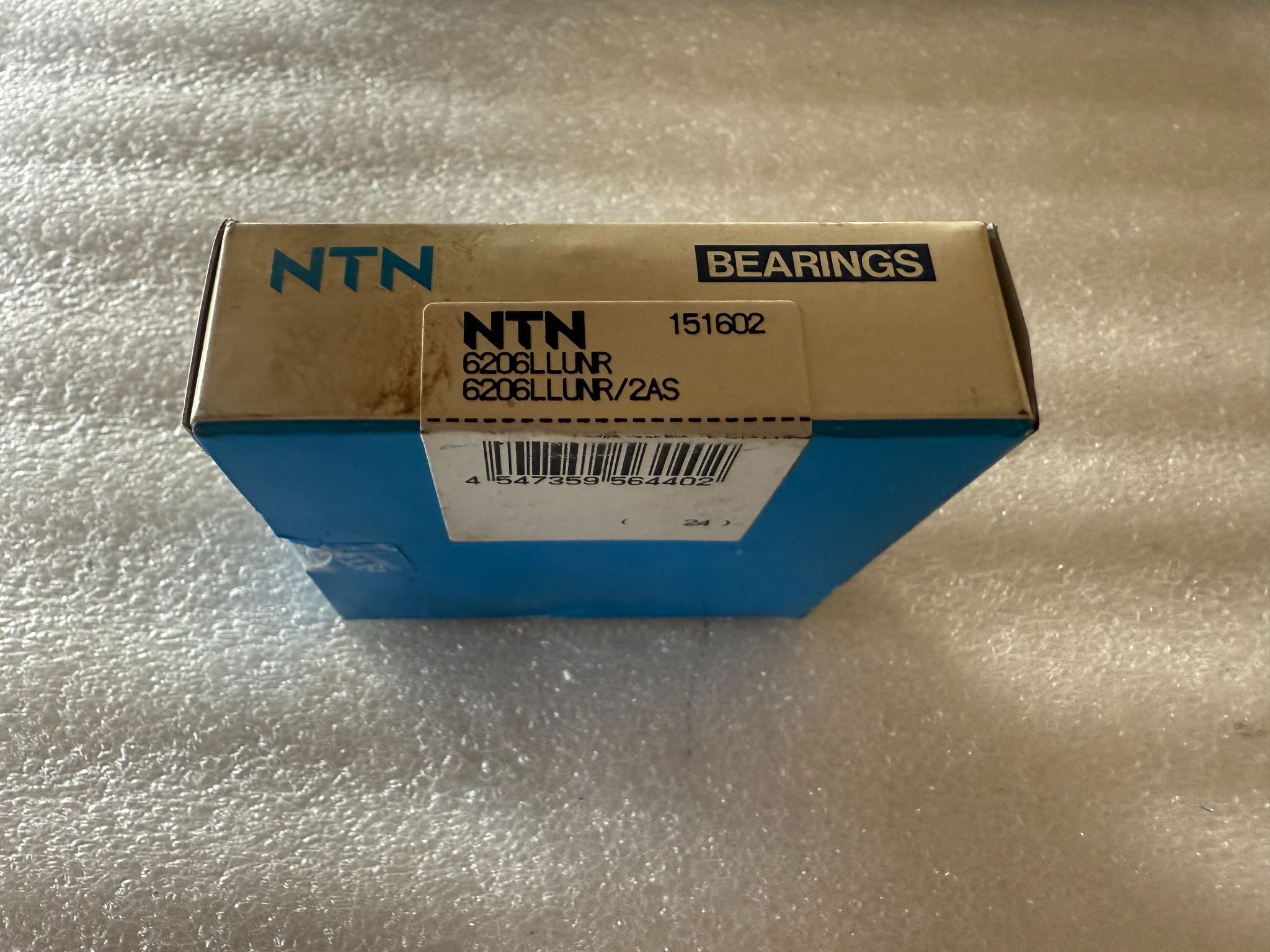 NTN 6206LLUNR/2AS Deep Groove Ball Bearing 30 mm ID x 62 mm OD NEW 2