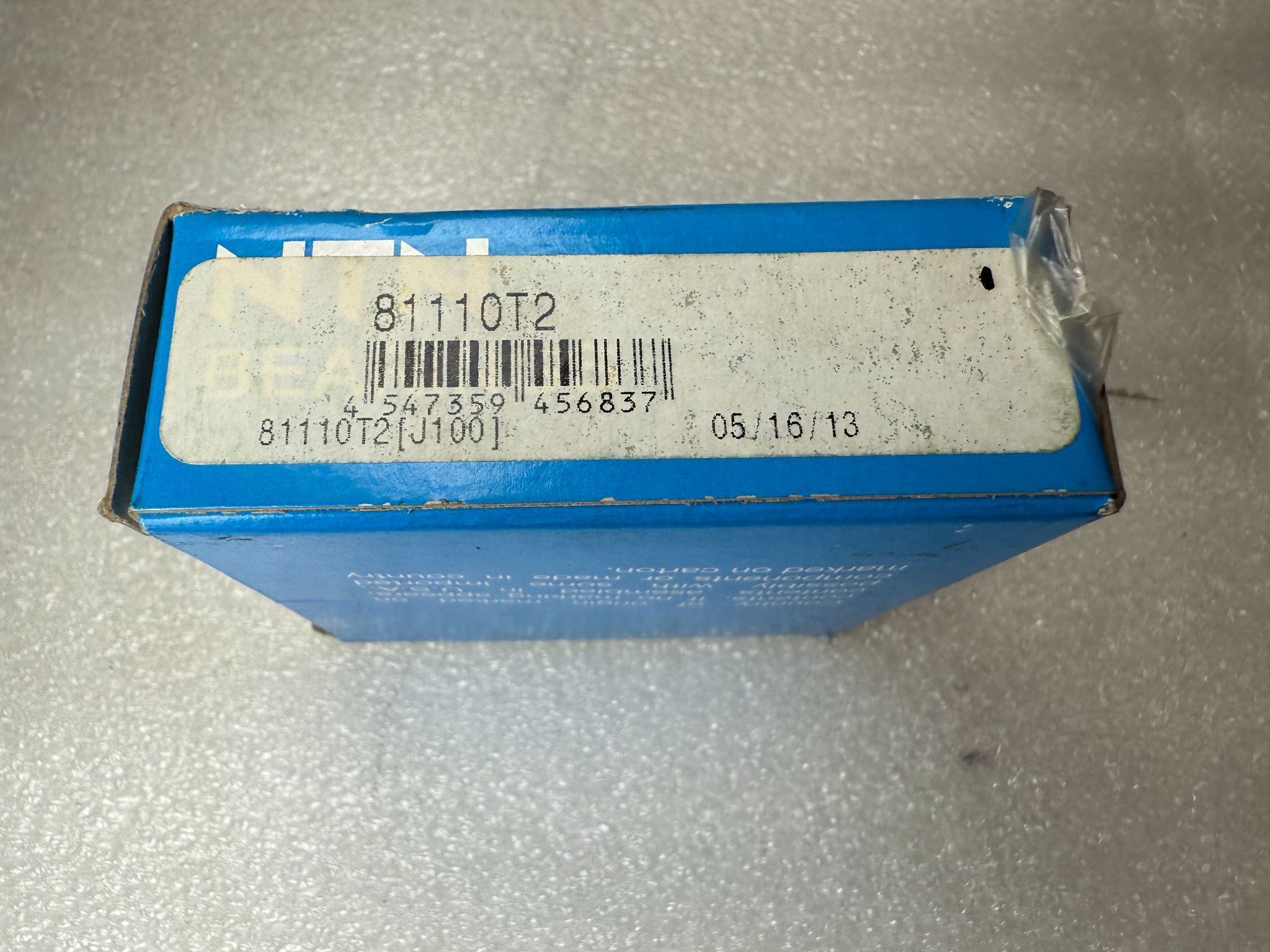 NTN 81110T2 Cylindrical Roller Thrust Bearing 50 mm ID x 70 mm OD NEW 1