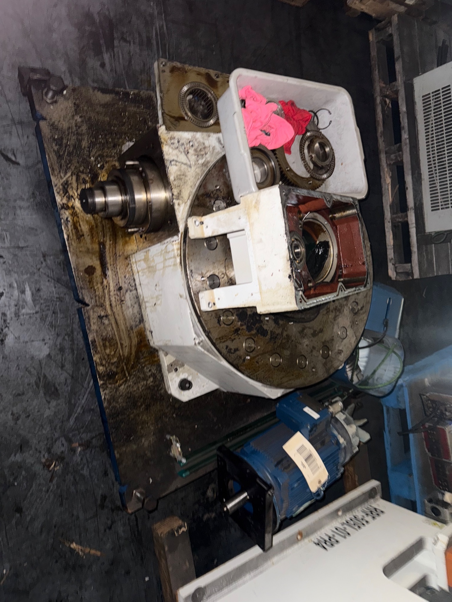 WEISS CR700CAA Heavy-Duty Rotary Indexing Table PARTS ONLY 5