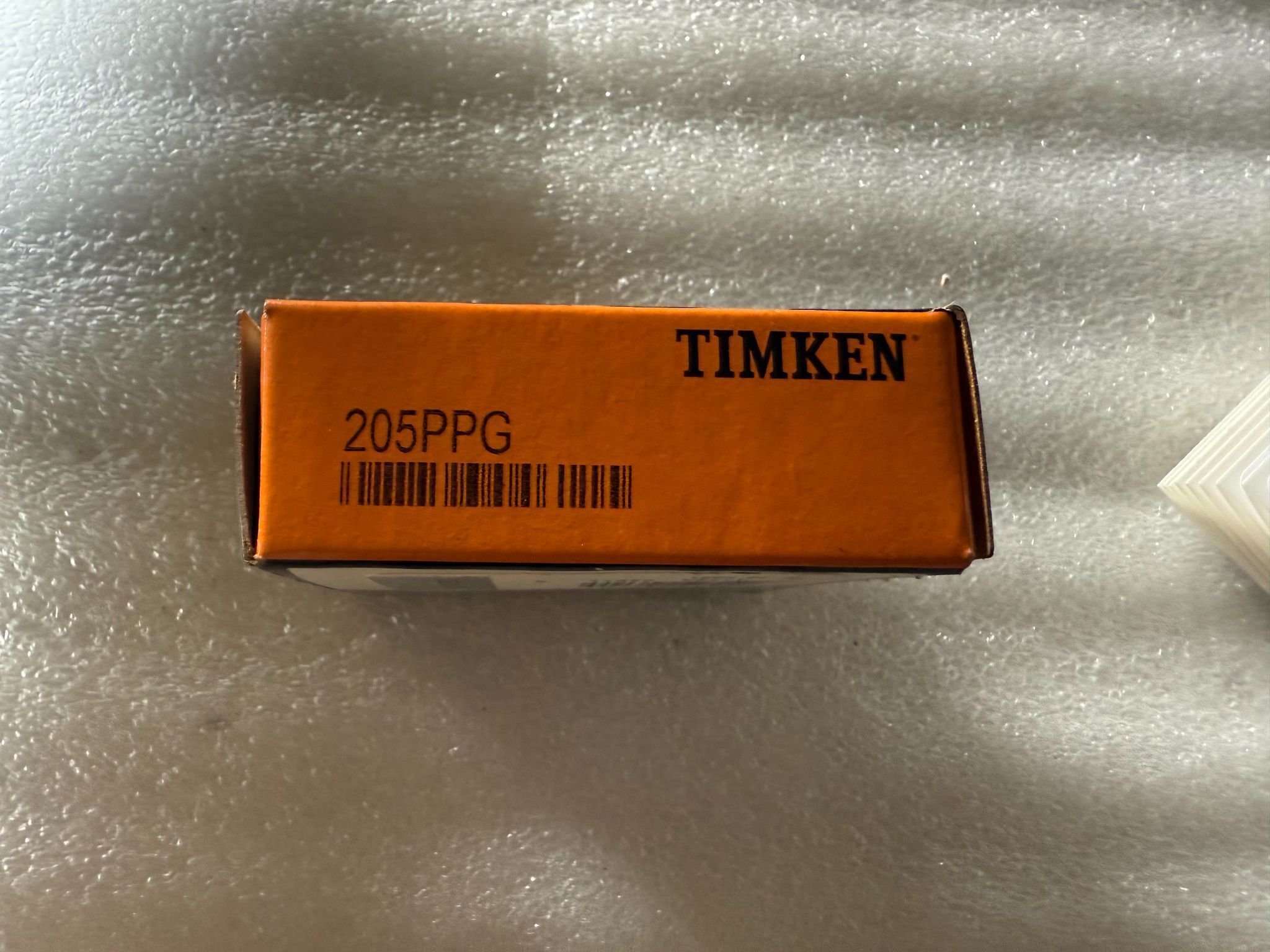 TIMKEN 205PPG Deep Groove Ball Bearing 25 mm ID x 52 mm OD NEW 2