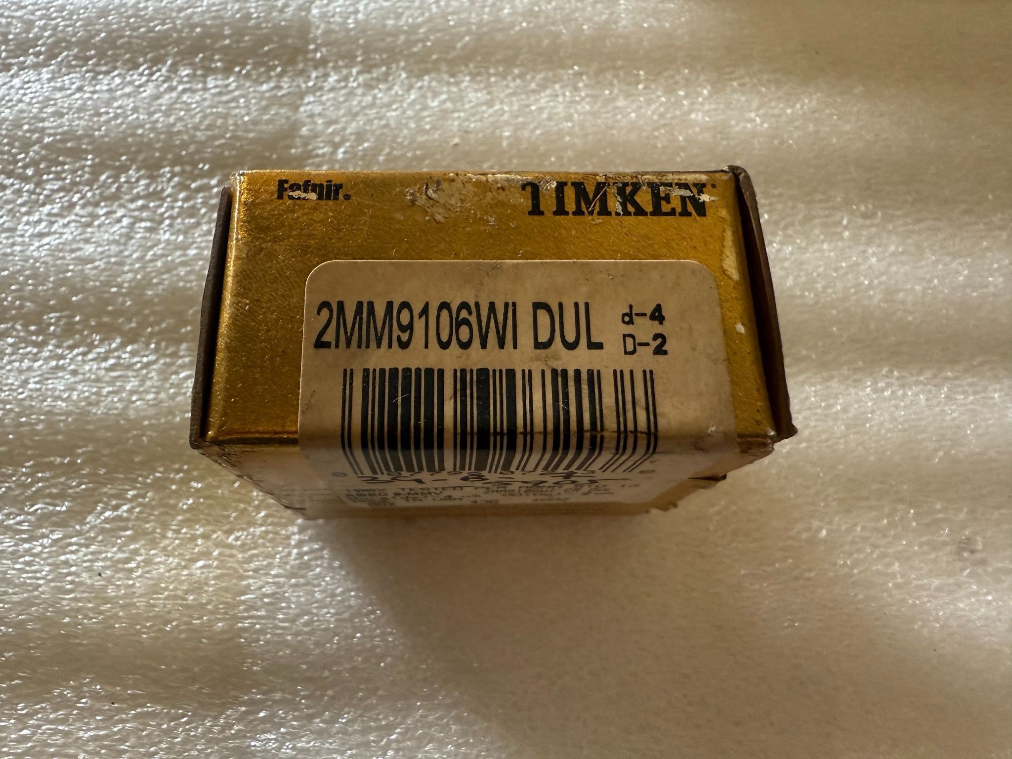 TIMKEN 2MM9106WI-DUL Angular Contact Bearing 30 mm ID x 55 mm OD NEW (Duplex Set) 3