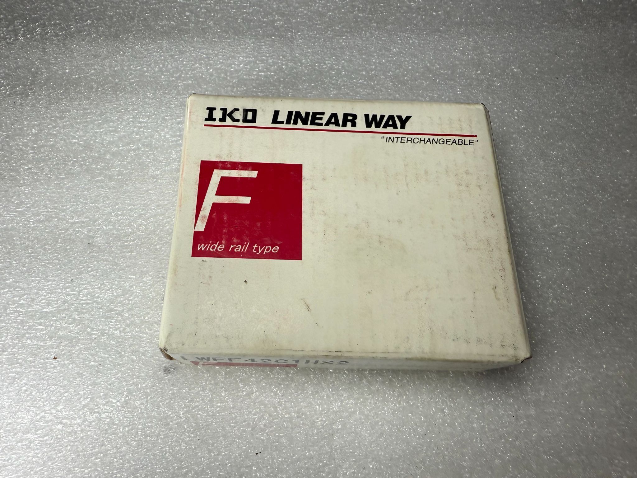 IKO LWFF42C1HS2 Linear Way Guide Block NEW 0