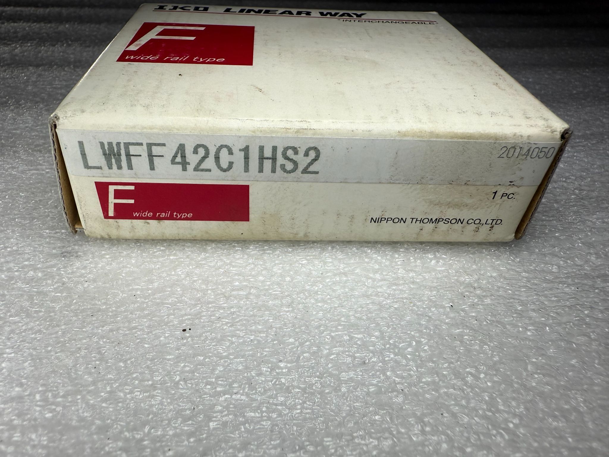 IKO LWFF42C1HS2 Linear Way Guide Block NEW 1