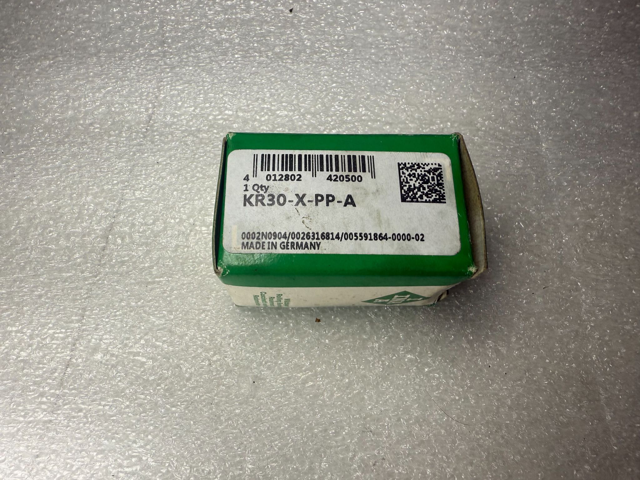 INA KR30-X-PP-A Cam Follower Bearing 30 mm Roller Diameter x 14 mm Roller Width NEW 1