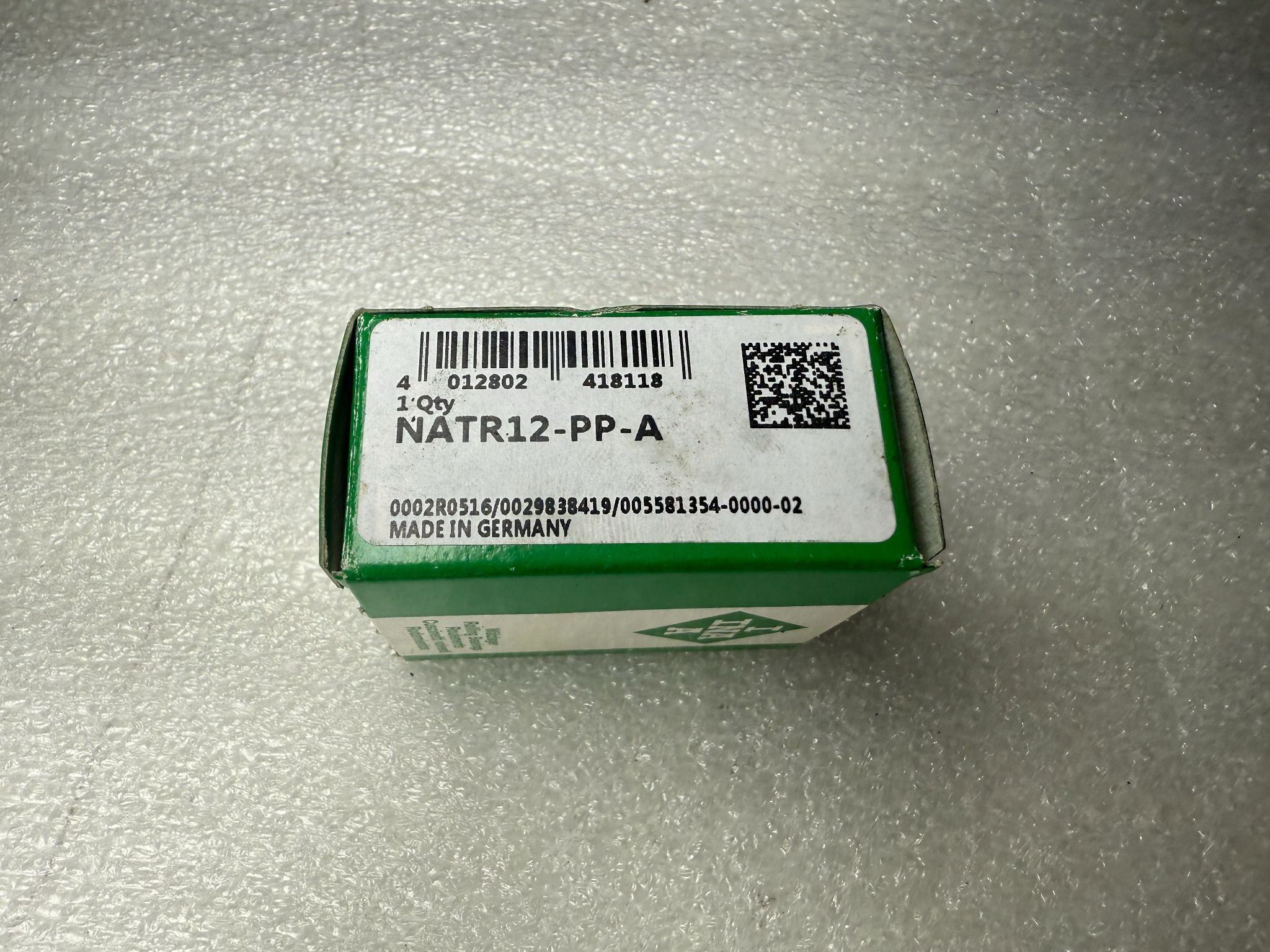INA NATR12-PP-A Support Roller Bearing NEW 1