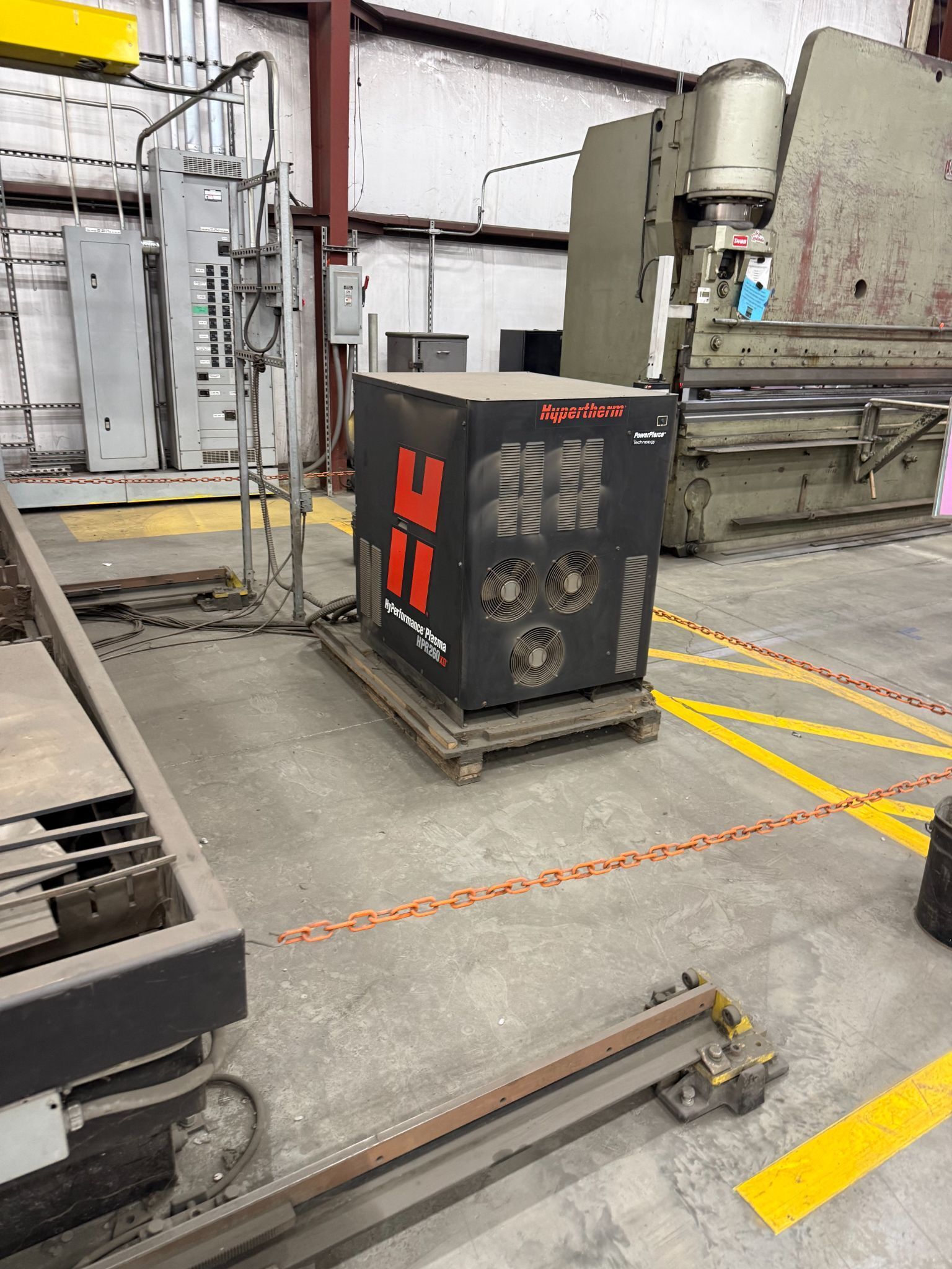 2012 ALLtra PG14-10DTR CNC Plasma Cutting System Used 14' x 25' Cutting Bed 3
