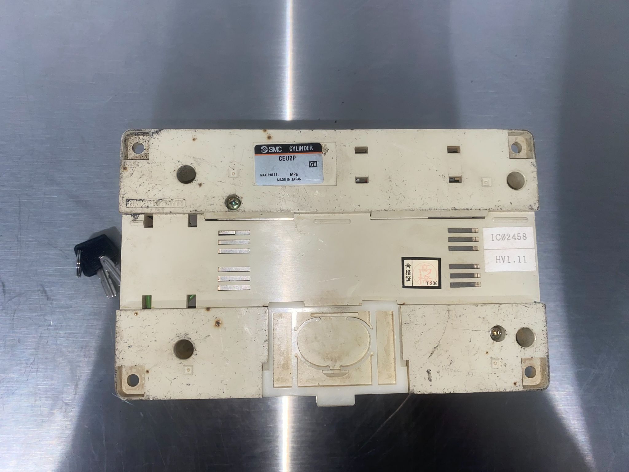 SMC CEU2P Pneumatic Controller USED 4