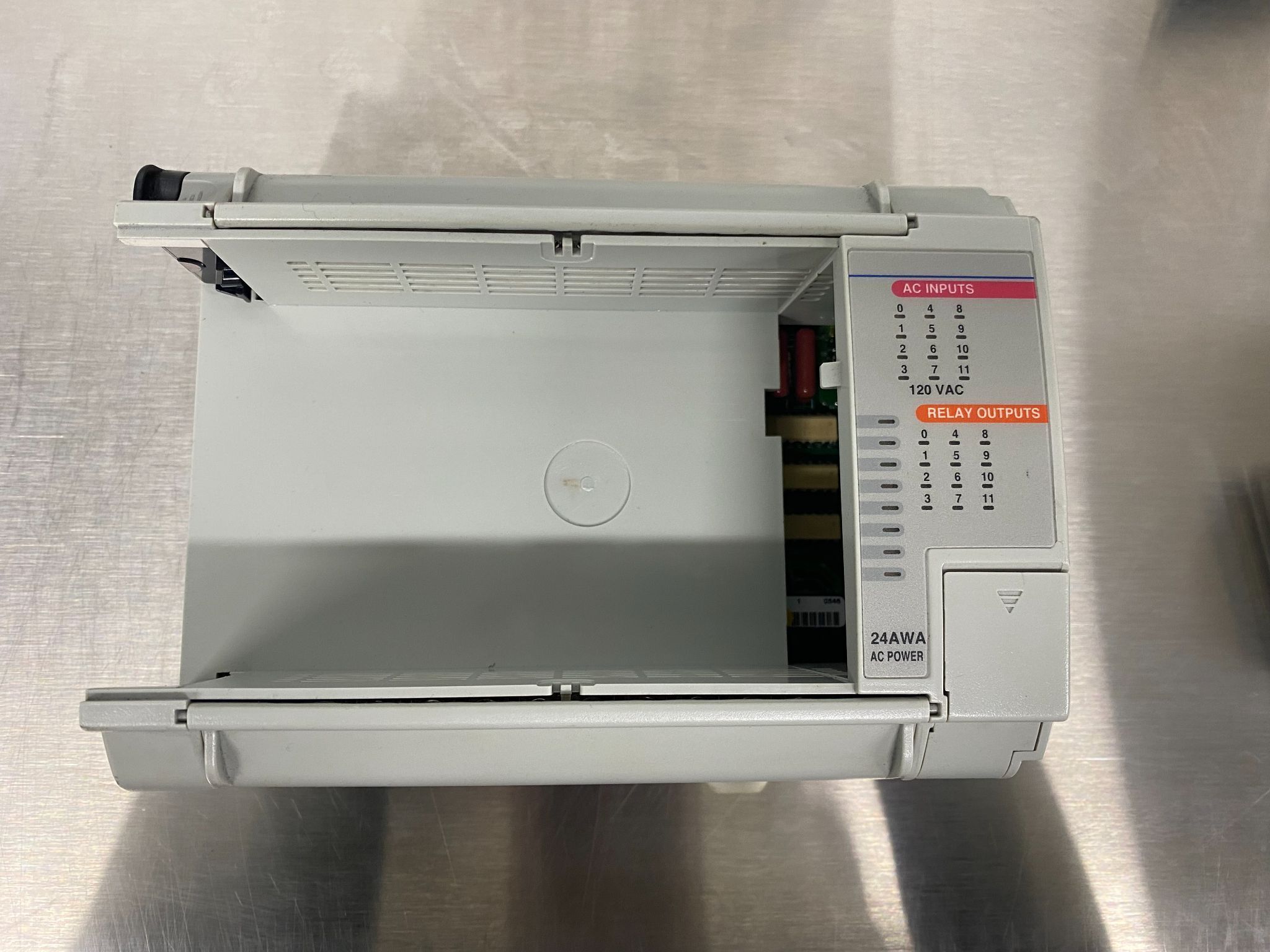 ALLEN BRADLEY 1764-24AWA/B MicroLogix 1500 PLC Base Module USED 0