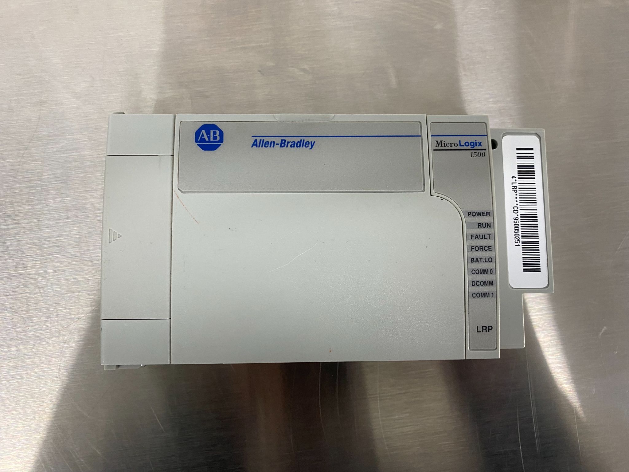 ALLEN BRADLEY 1764-LRP/C MicroLogix 1500 PLC Processor Module USED 0