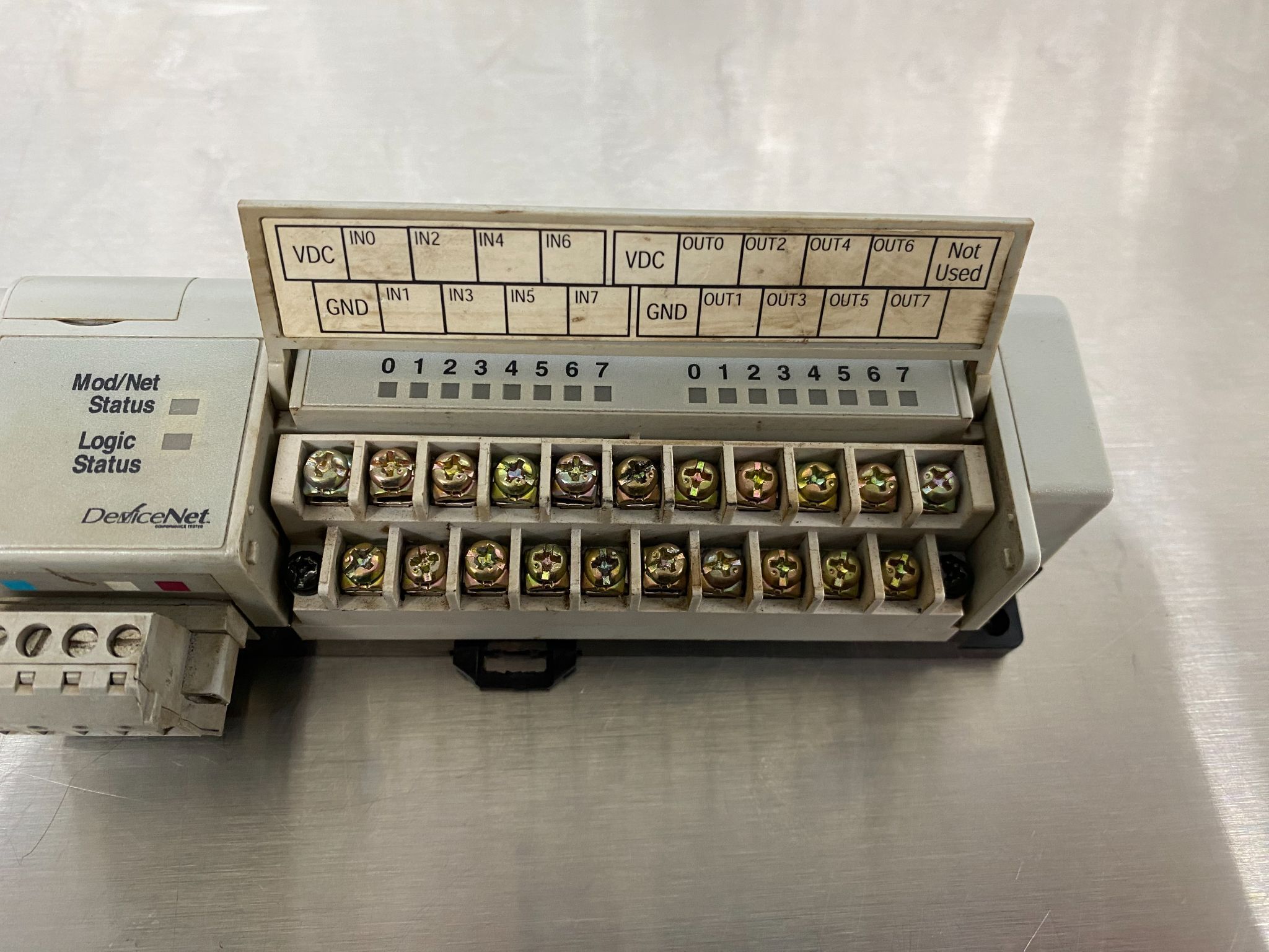 ALLEN BRADLEY 1791-8B8P/D MicroLogix 1500 PLC I/O Module USED 1