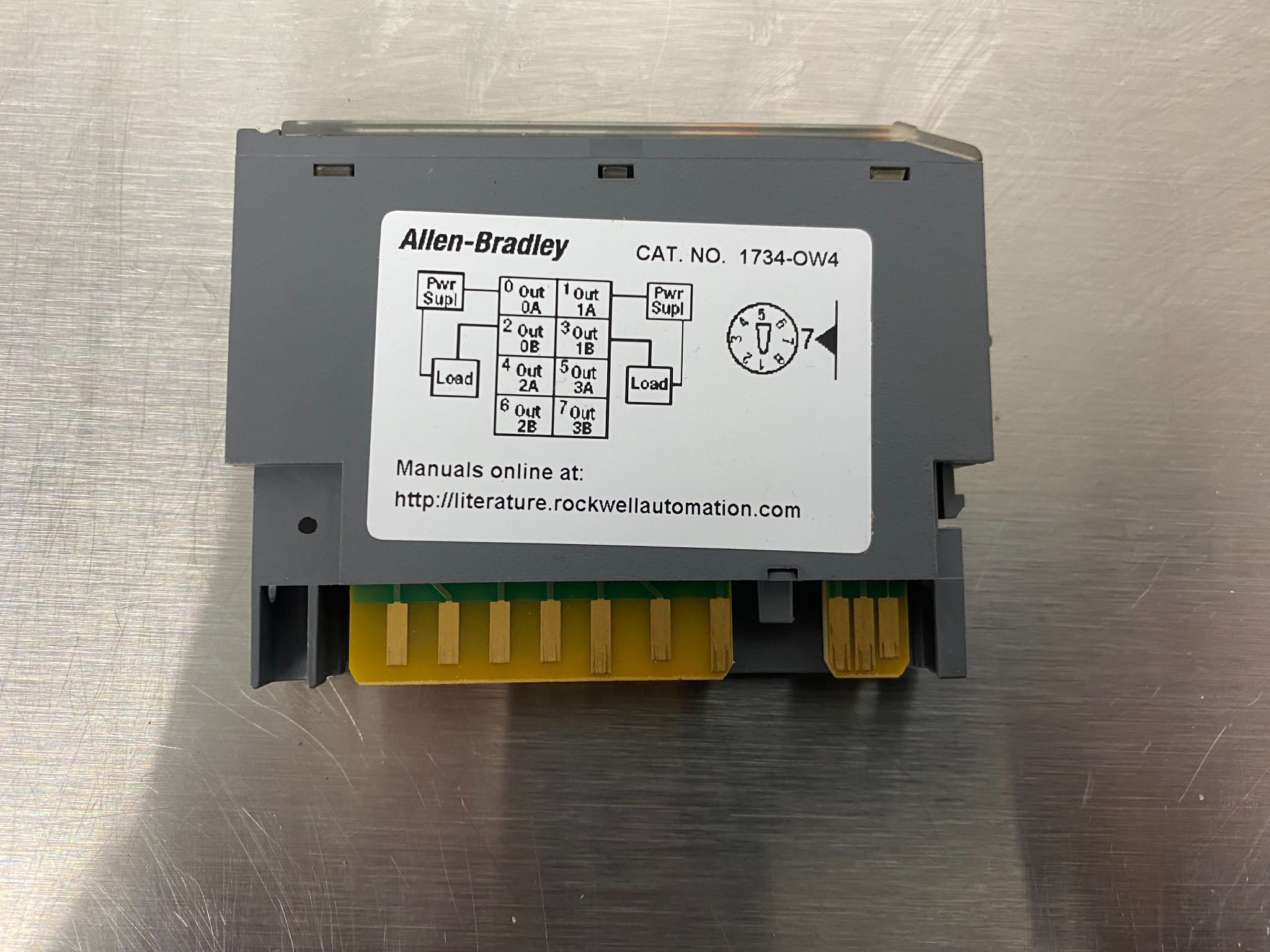ALLEN BRADLEY 1734-OW4 Point I/O Digital Contact Output Module USED 1