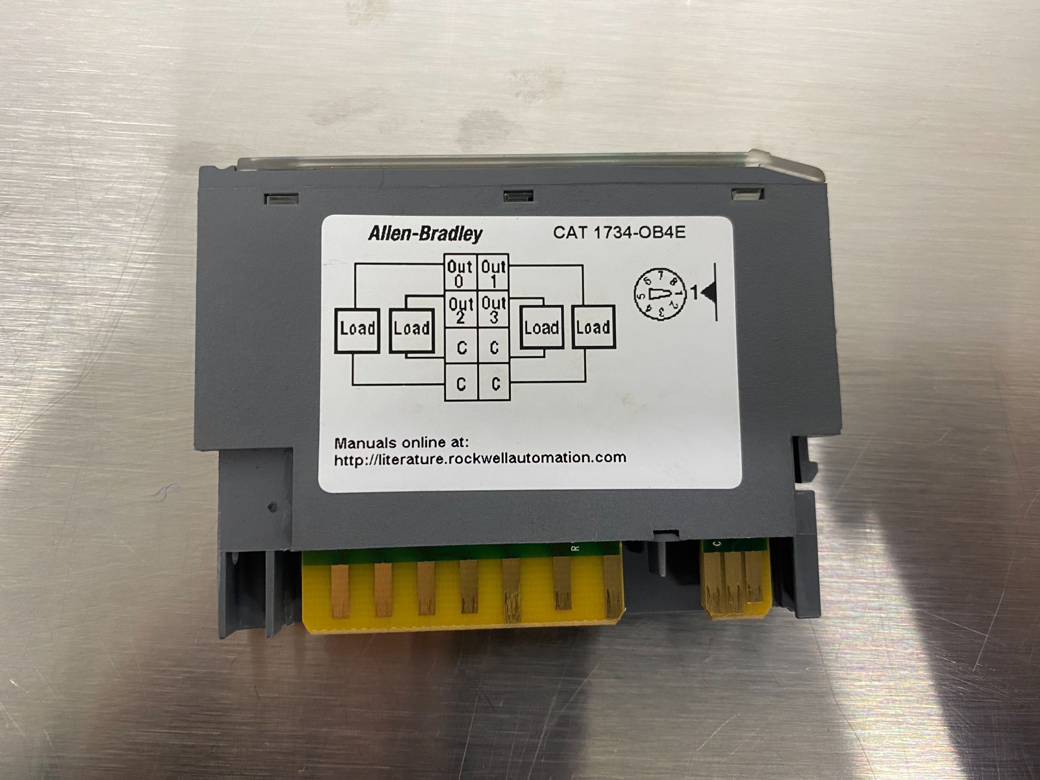 ALLEN BRADLEY 1734-OB4E Point I/O Output Module USED 1