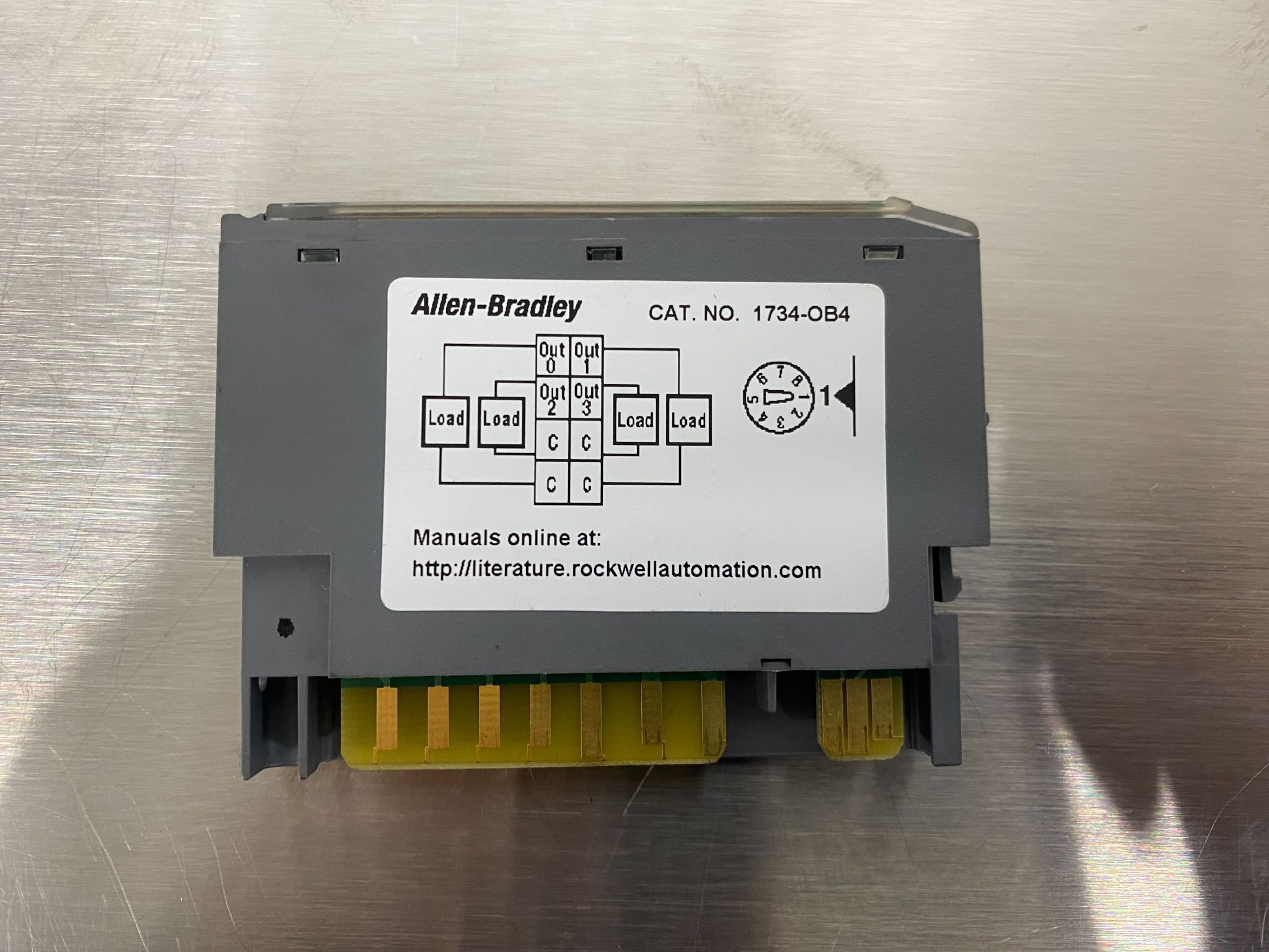 ALLEN BRADLEY 1734-OB4 Point I/O Output Module USED 1