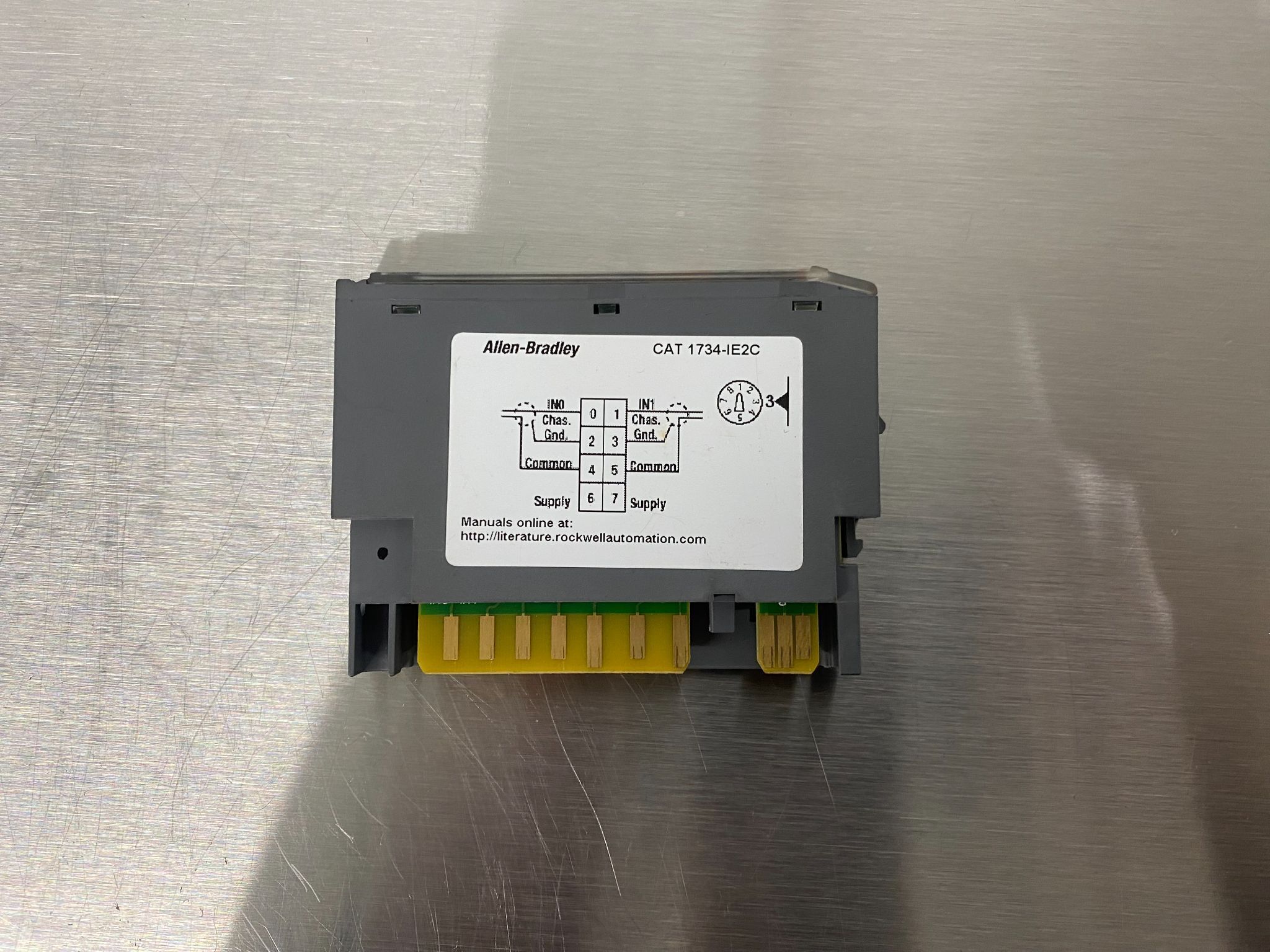 ALLEN BRADLEY 1734-IE2C Point I/O Analog Current Input Module USED 1