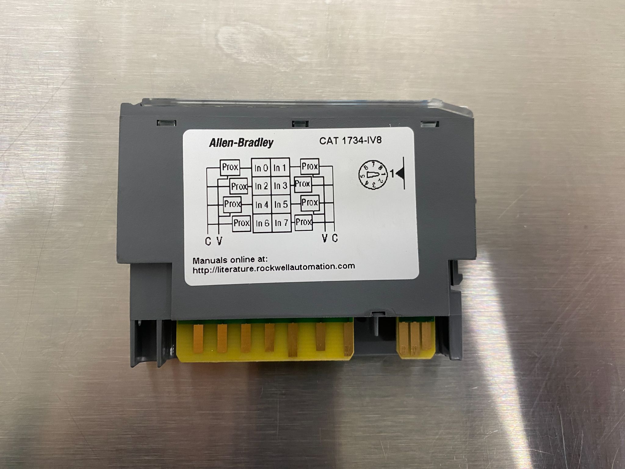 ALLEN BRADLEY 1734-IV8 Point I/O Input Module USED 1