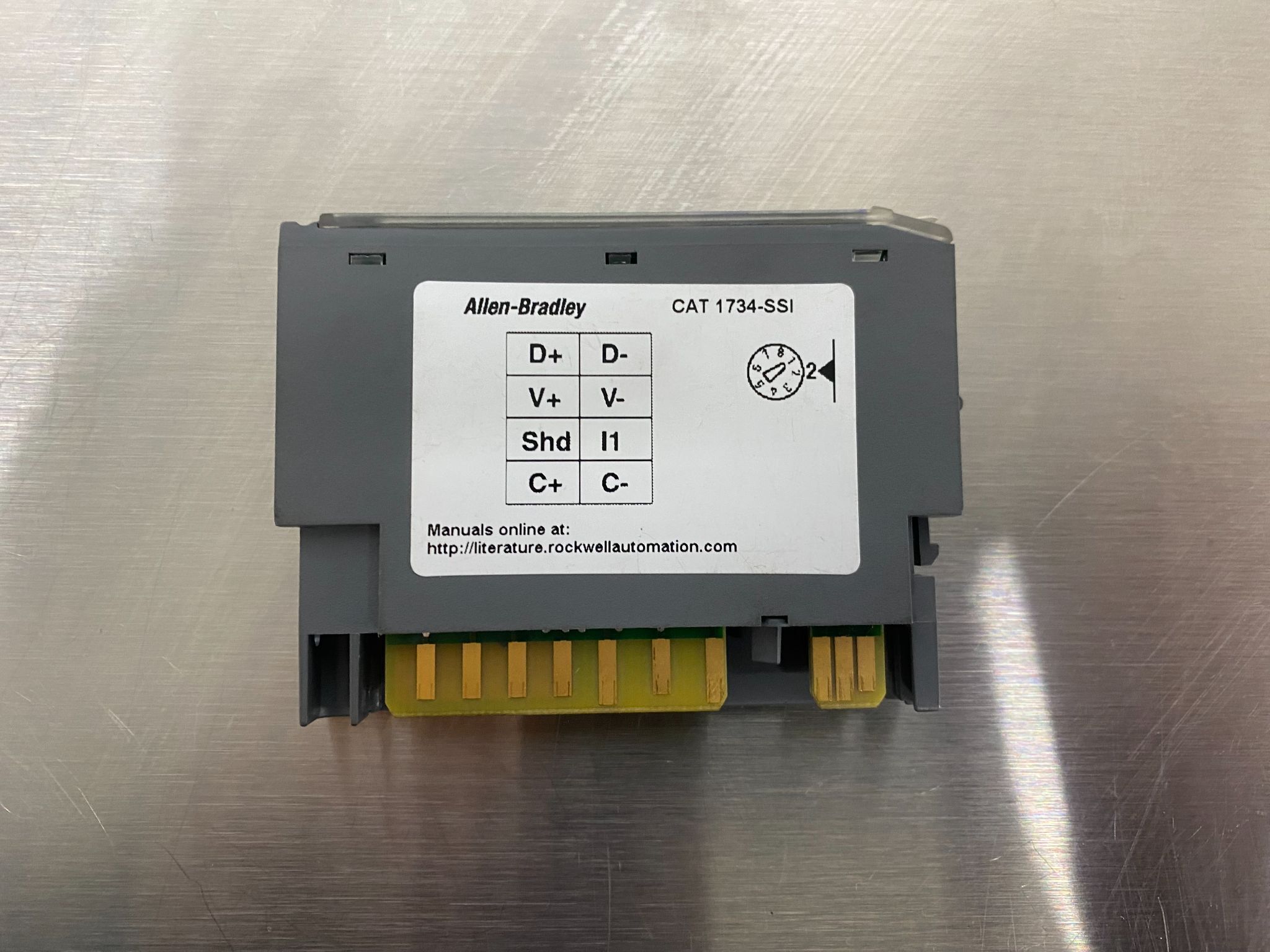 ALLEN BRADLEY 1734-SSI Point I/O Encoder Input Module USED 1