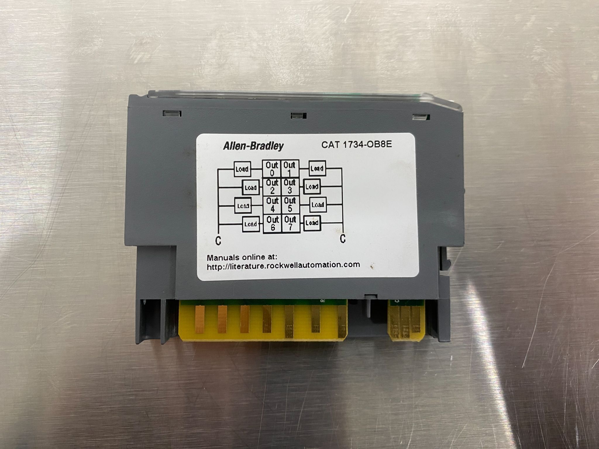ALLEN BRADLEY 1734-OB8E Point I/O Digital Output Module USED 1