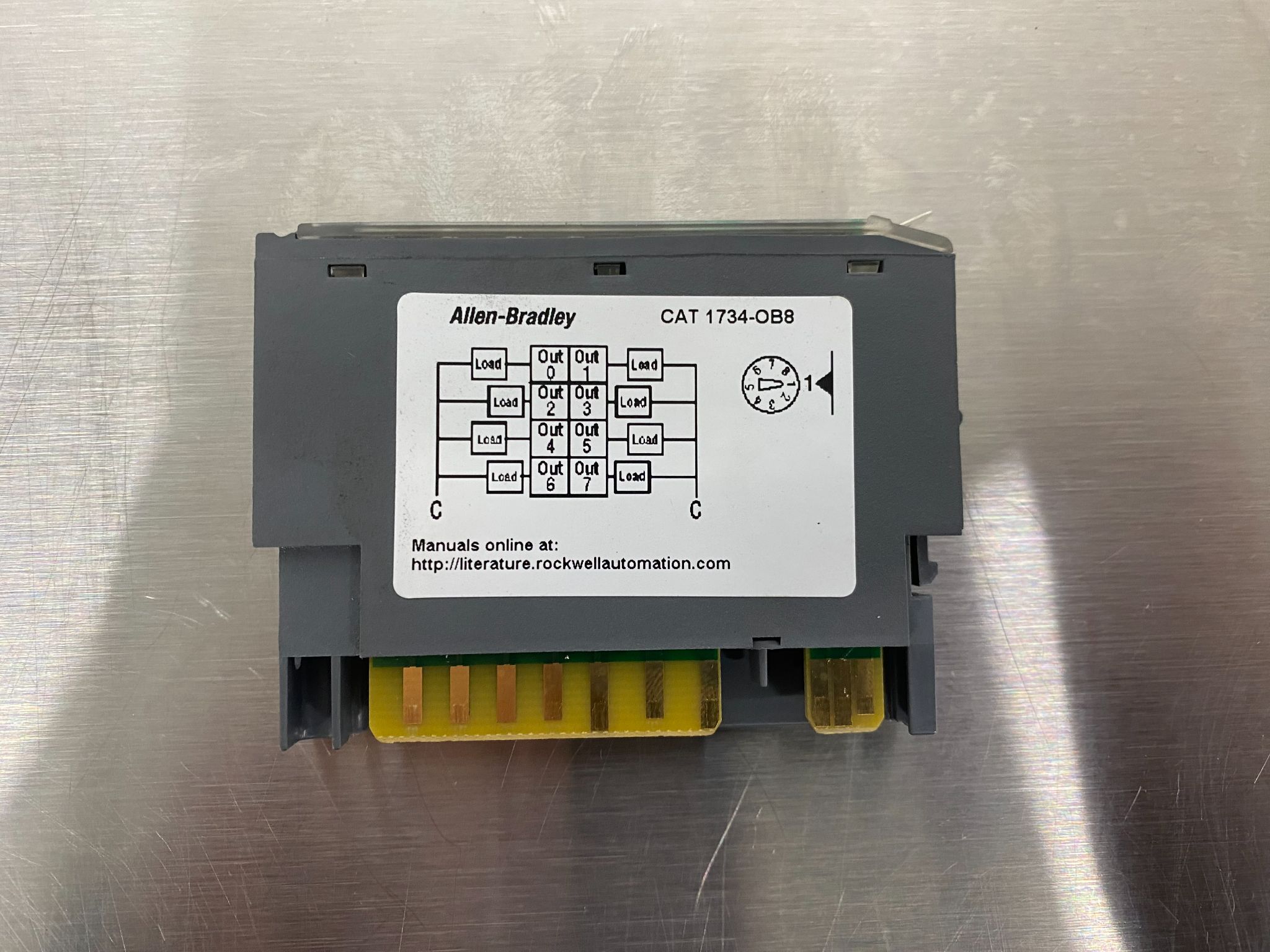 ALLEN BRADLEY 1734-OB8 Point I/O Output Module USED 1