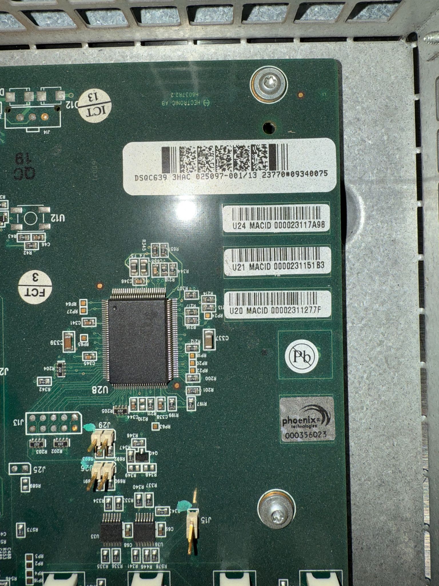 ABB DSQC639 3HAC025097-001/13 Computer Controller Unit USED 9
